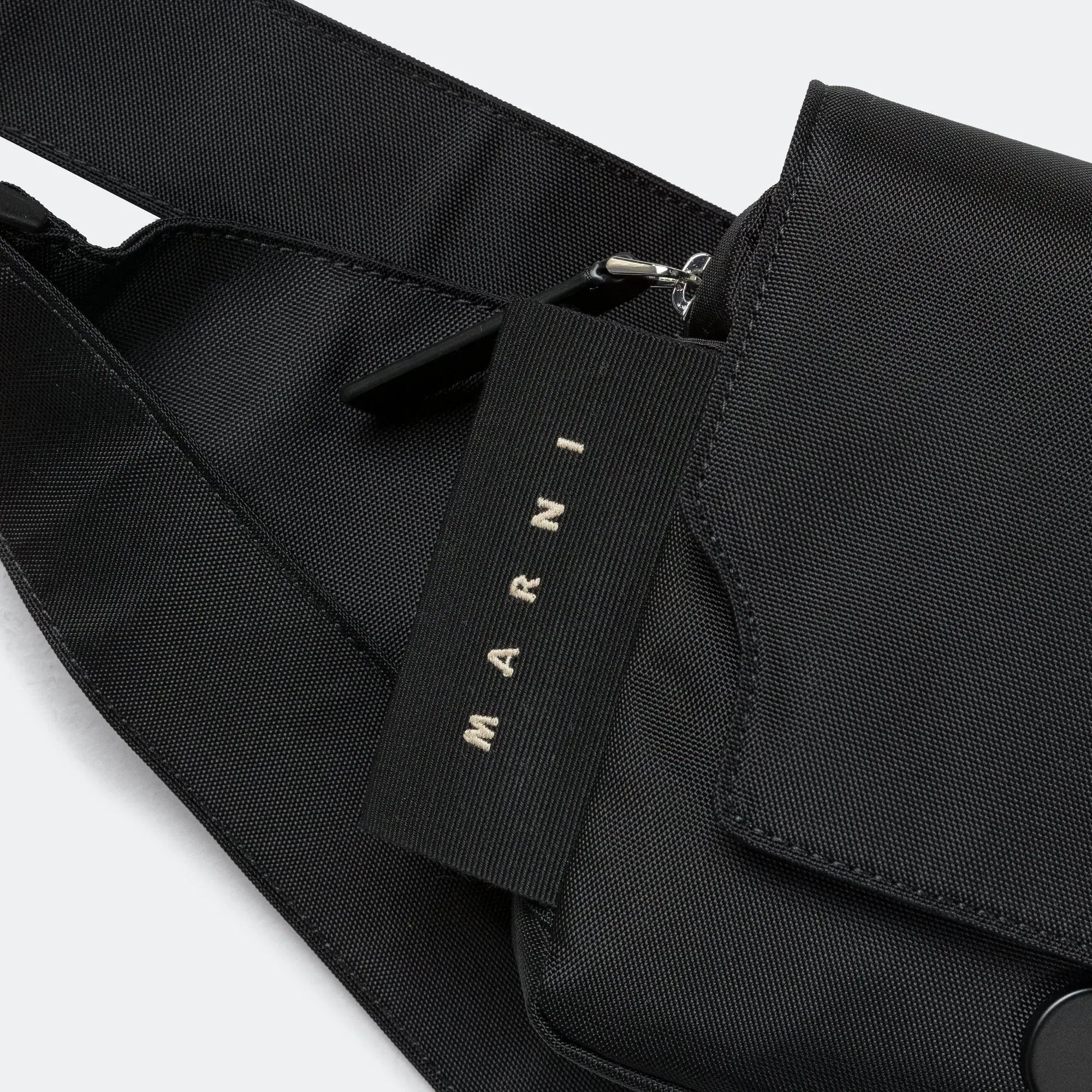 Marni Trunkaroo Bum Bag - Black