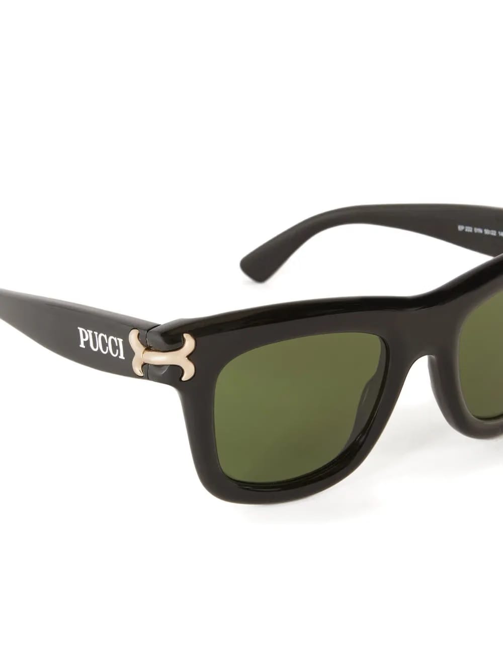 square logo-detail sunglasses