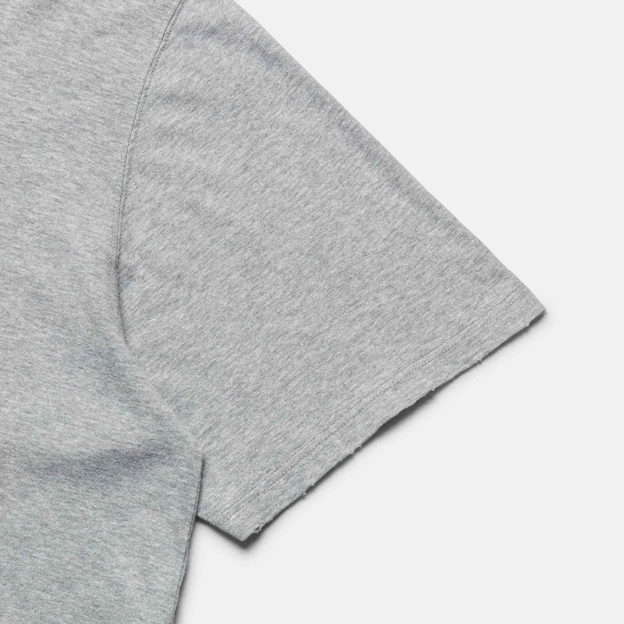 orSlow Japan Print SS T-Shirt - Heather Gray