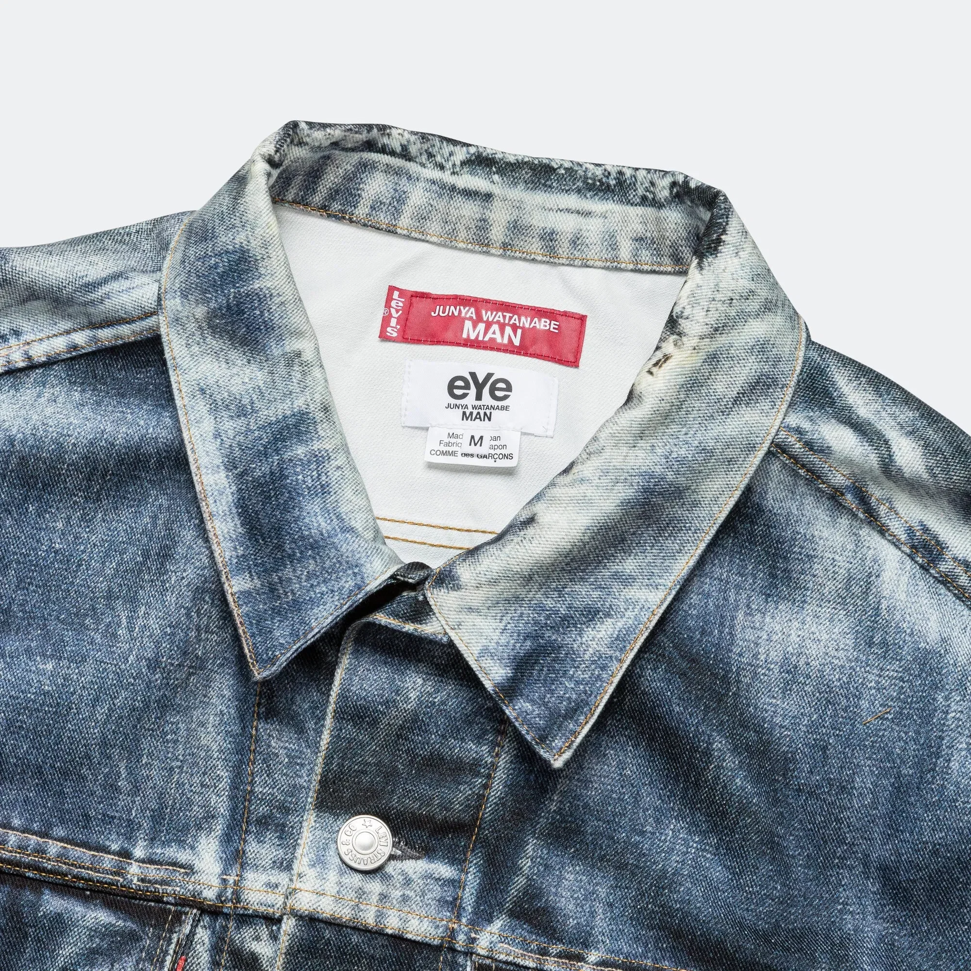 Junya Watanabe MAN Cotton Twill Inkjet Print Jacket x Levi's - Indigo