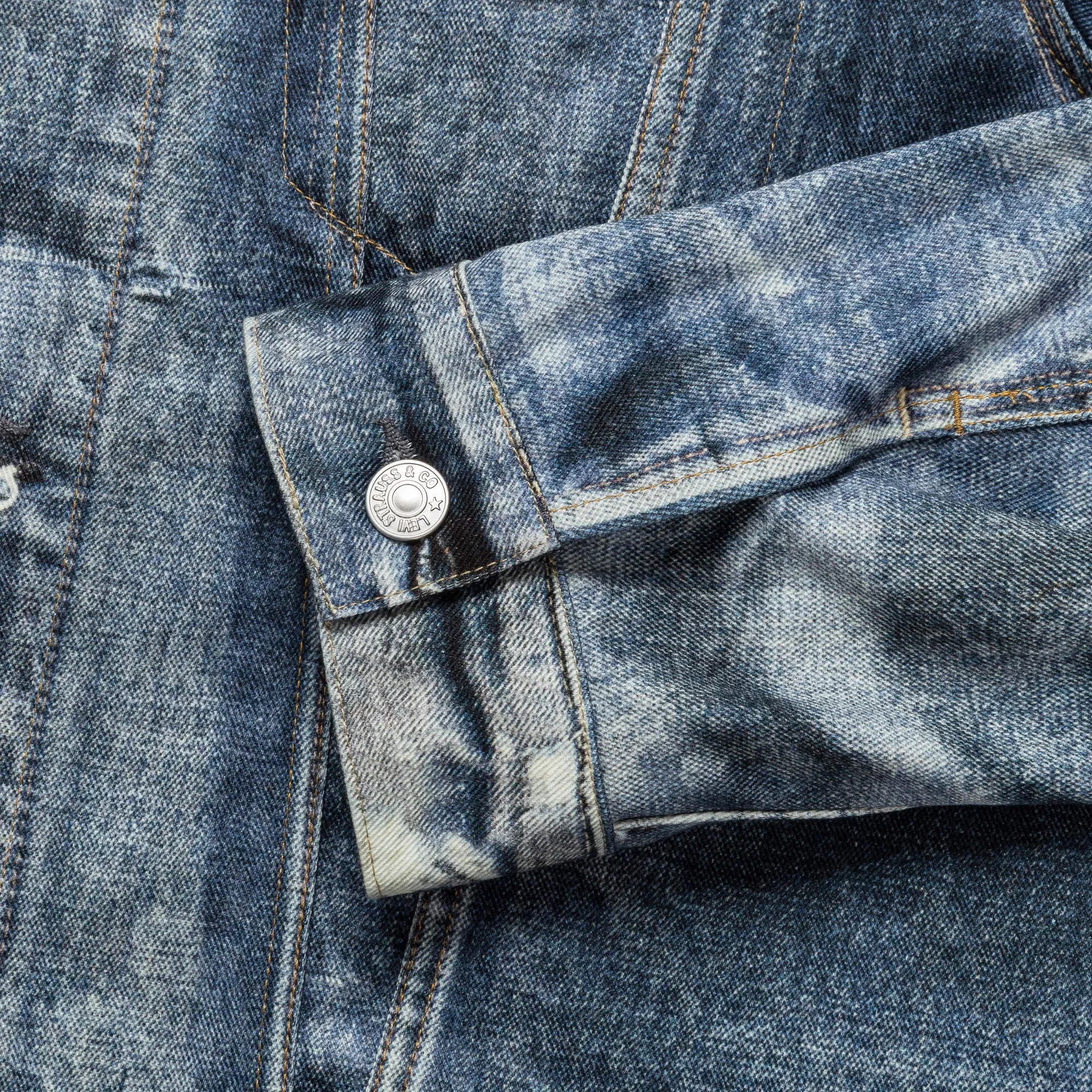 Junya Watanabe MAN Cotton Twill Inkjet Print Jacket x Levi's - Indigo