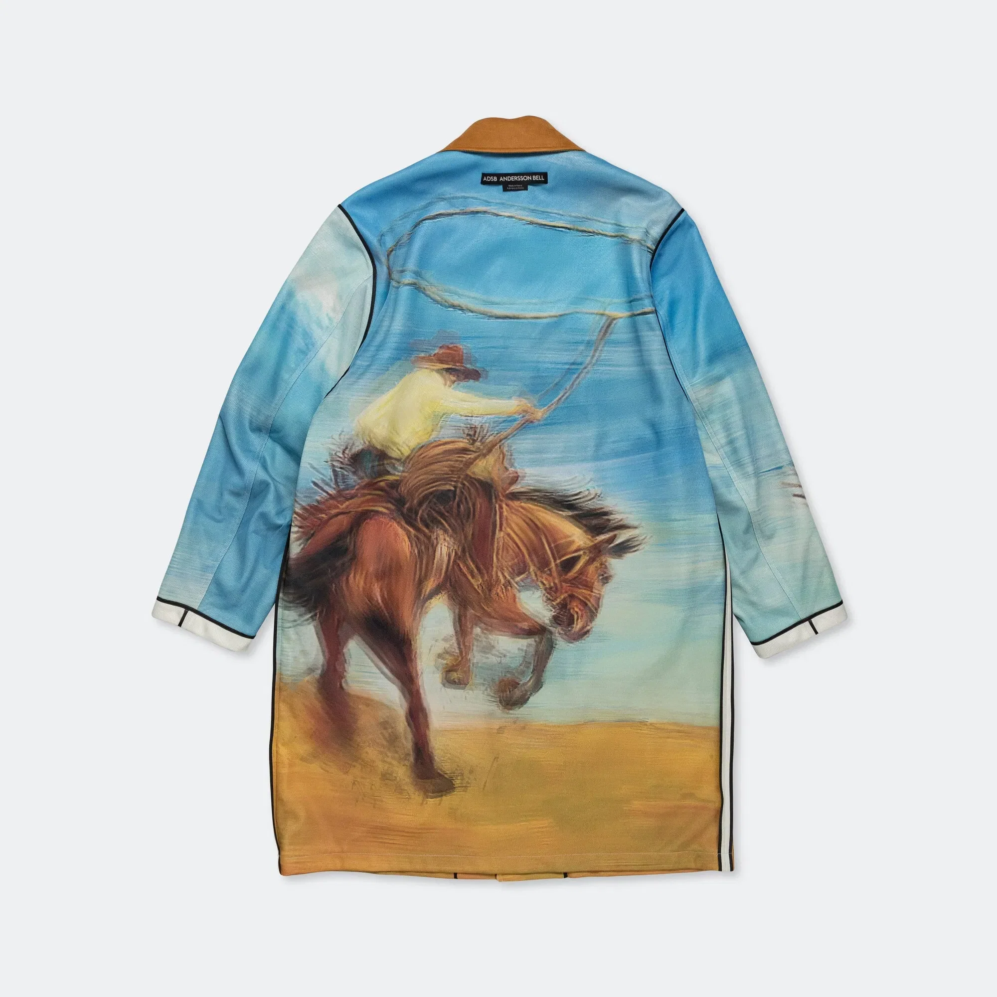 Andersson Bell Lenticular Cowboy Printed Coat - Multi