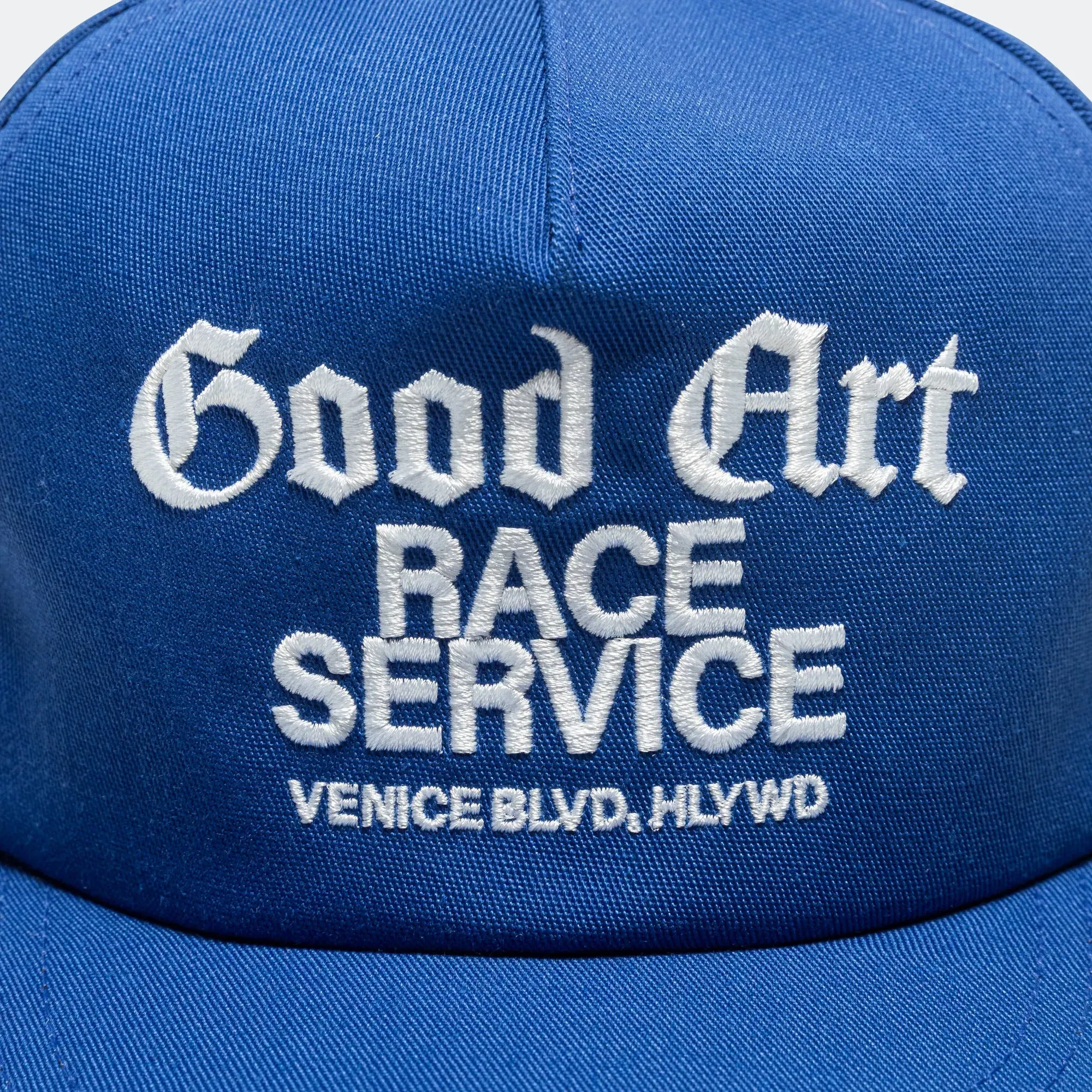 Good Art Hlywd Spectator Hat x Race Service - Dodgers Blue
