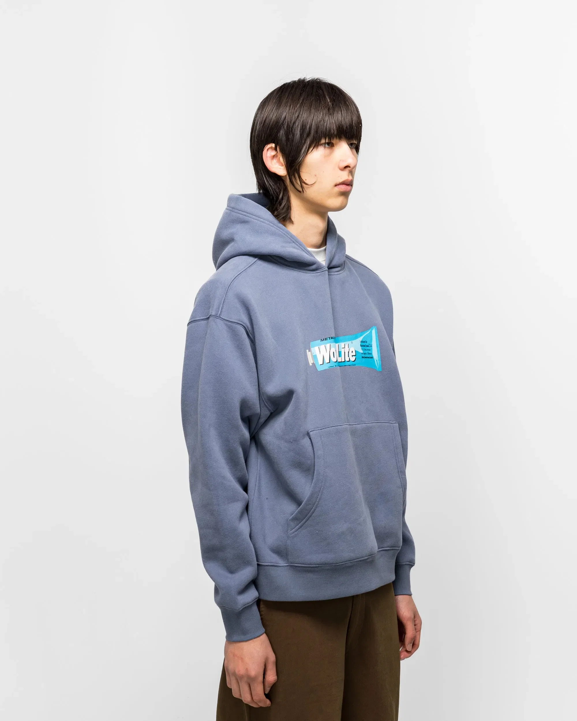 Metalwood Woodlite Hooded Sweatshirt - Steel