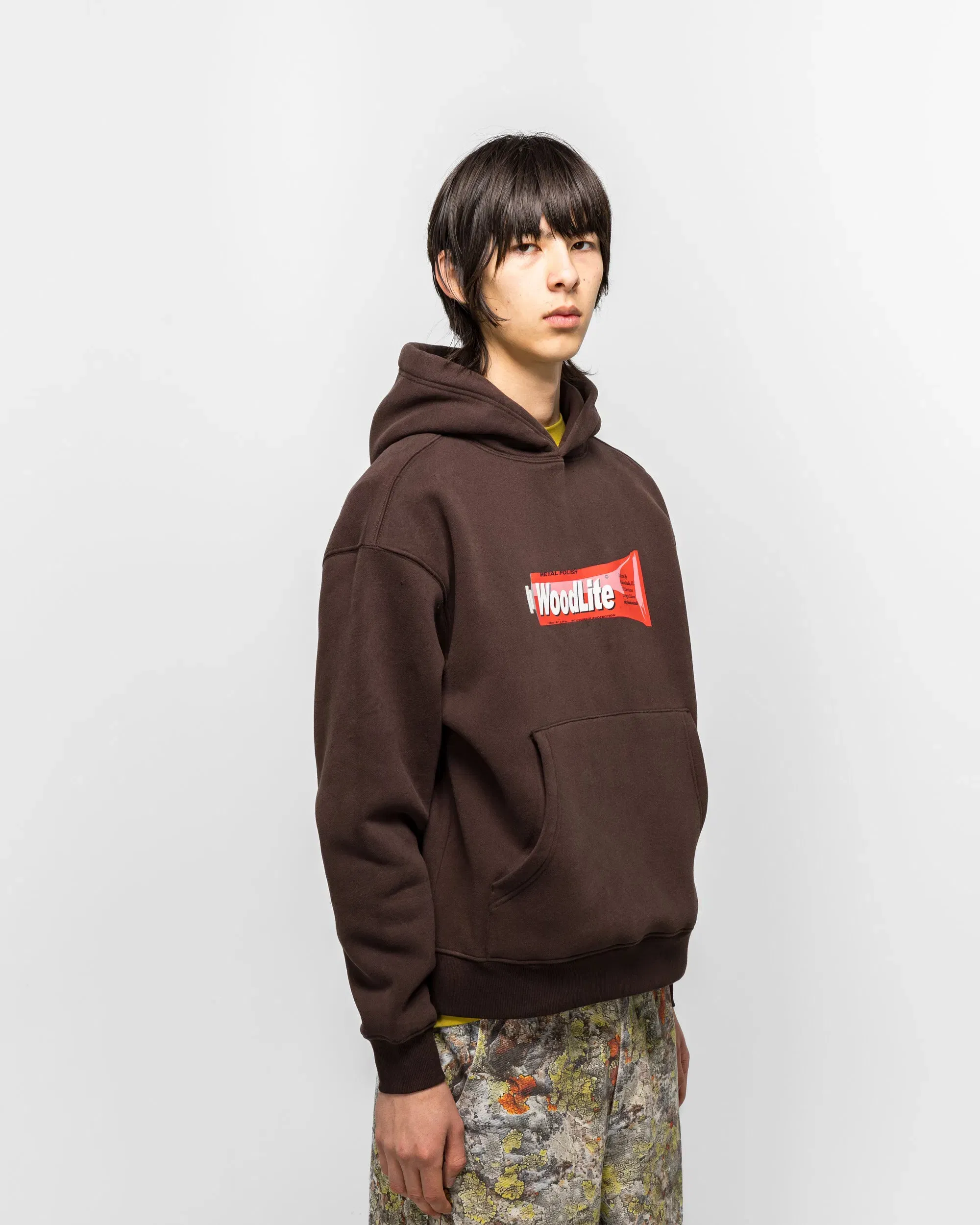 Metalwood Woodlite Hooded Sweatshirt - Brown