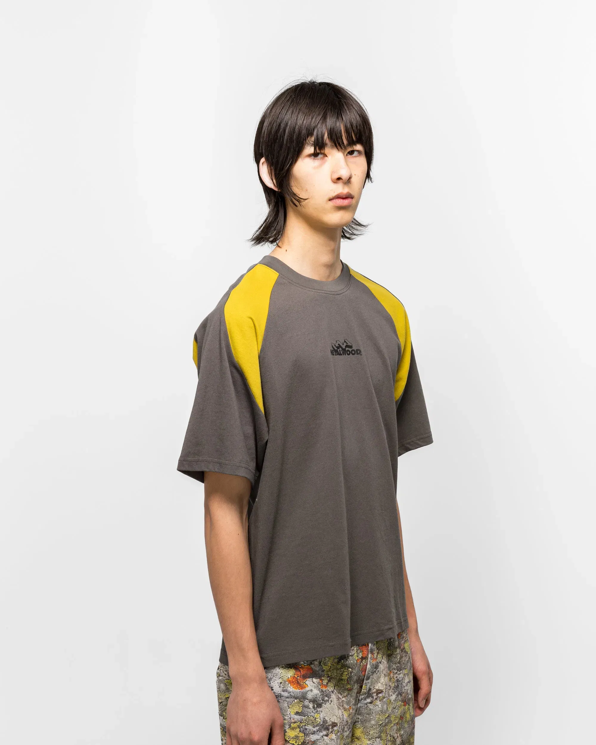 Metalwood Mountaineer Raglan T-Shirt - Earth/Slime