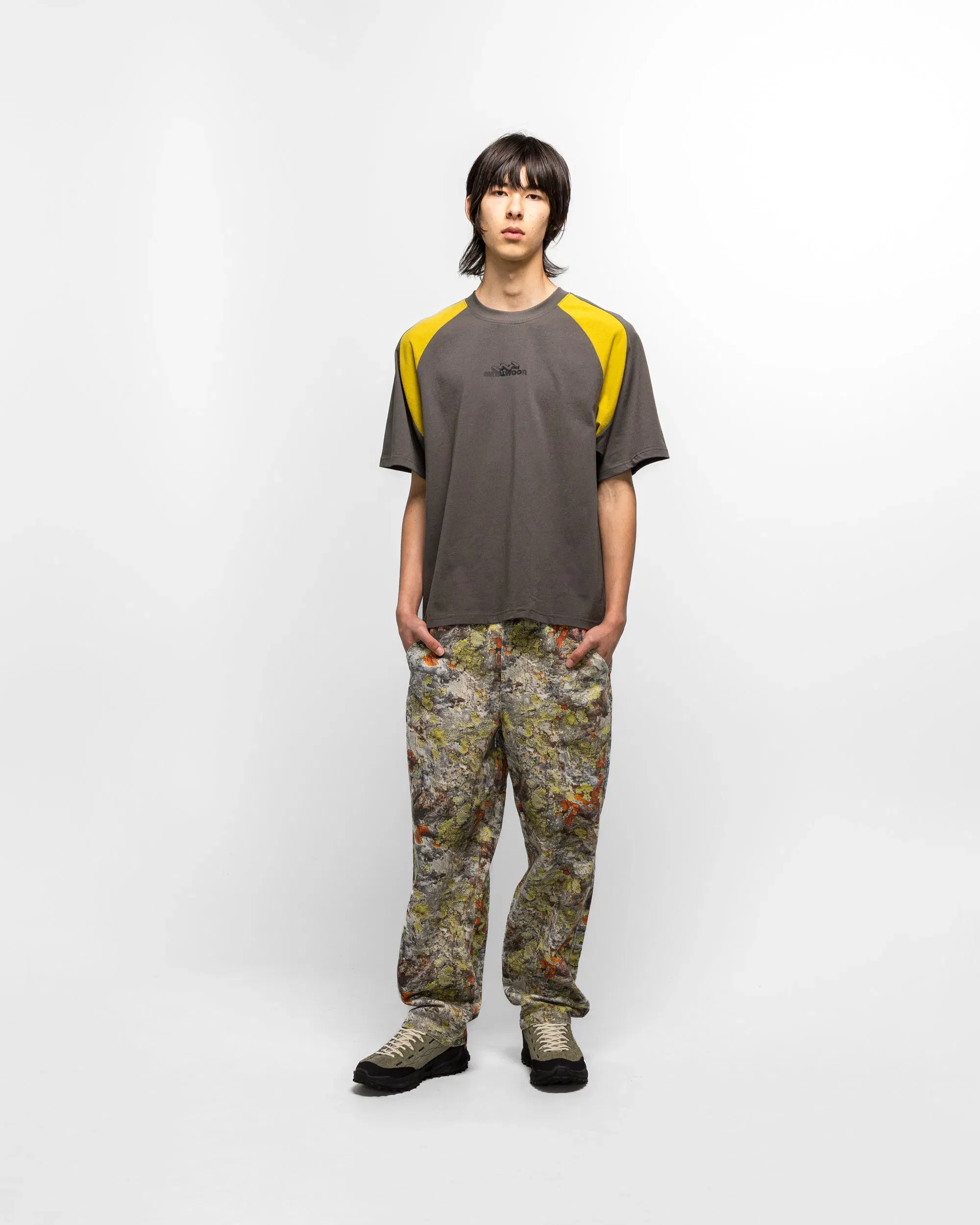 Metalwood Mountaineer Raglan T-Shirt - Earth/Slime