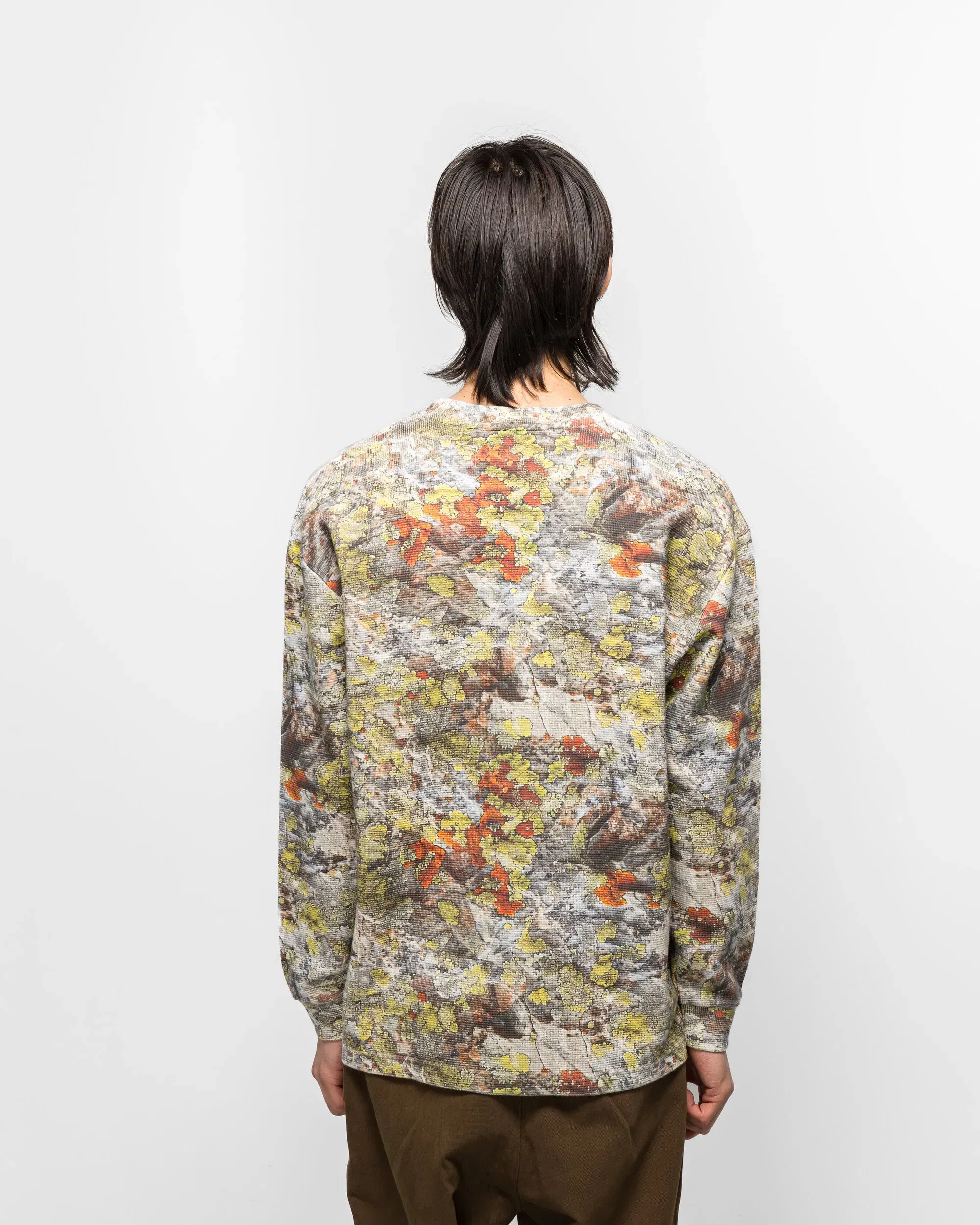 Metalwood Mini Metal Logo Thermal Shirt - Real Moss Camo