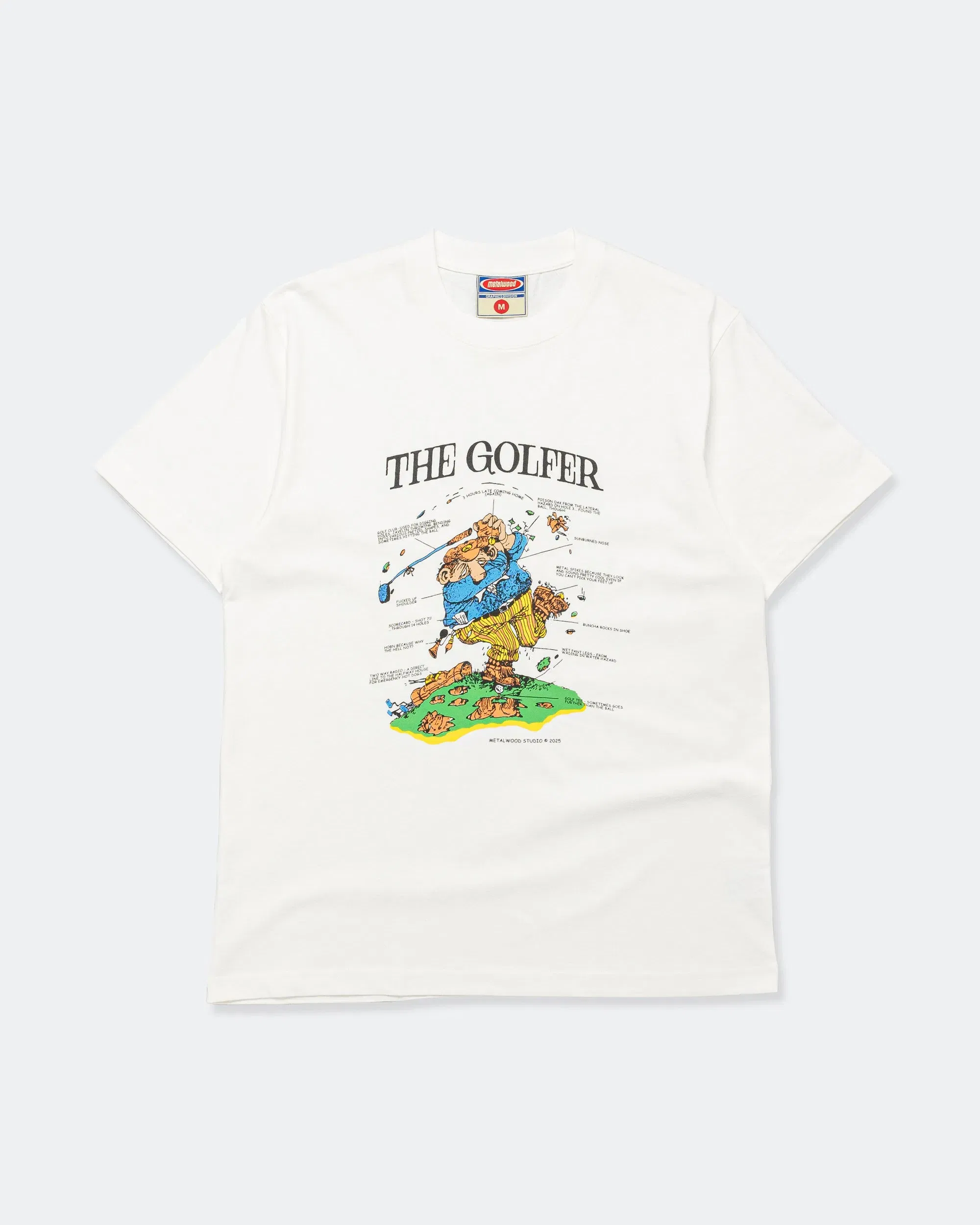 Metalwood Excuses T-Shirt - White