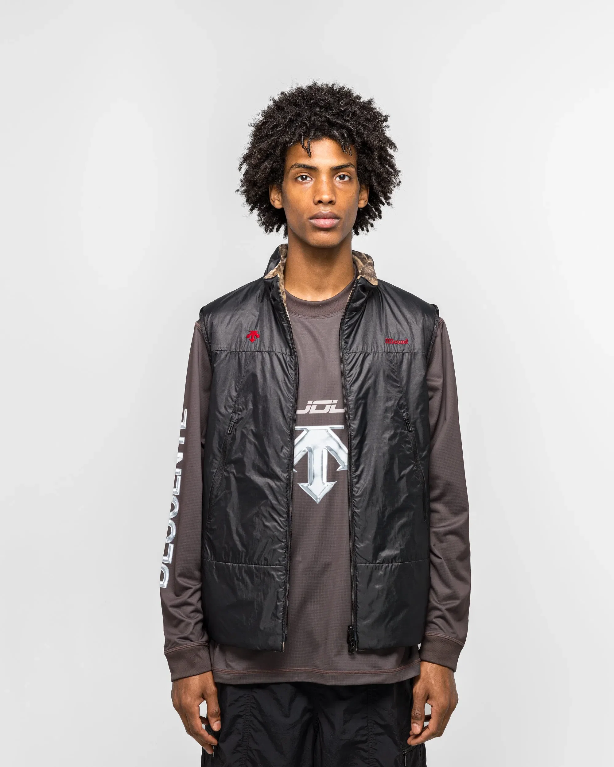DESCENTE Reversible Vest x JJJJound - Black