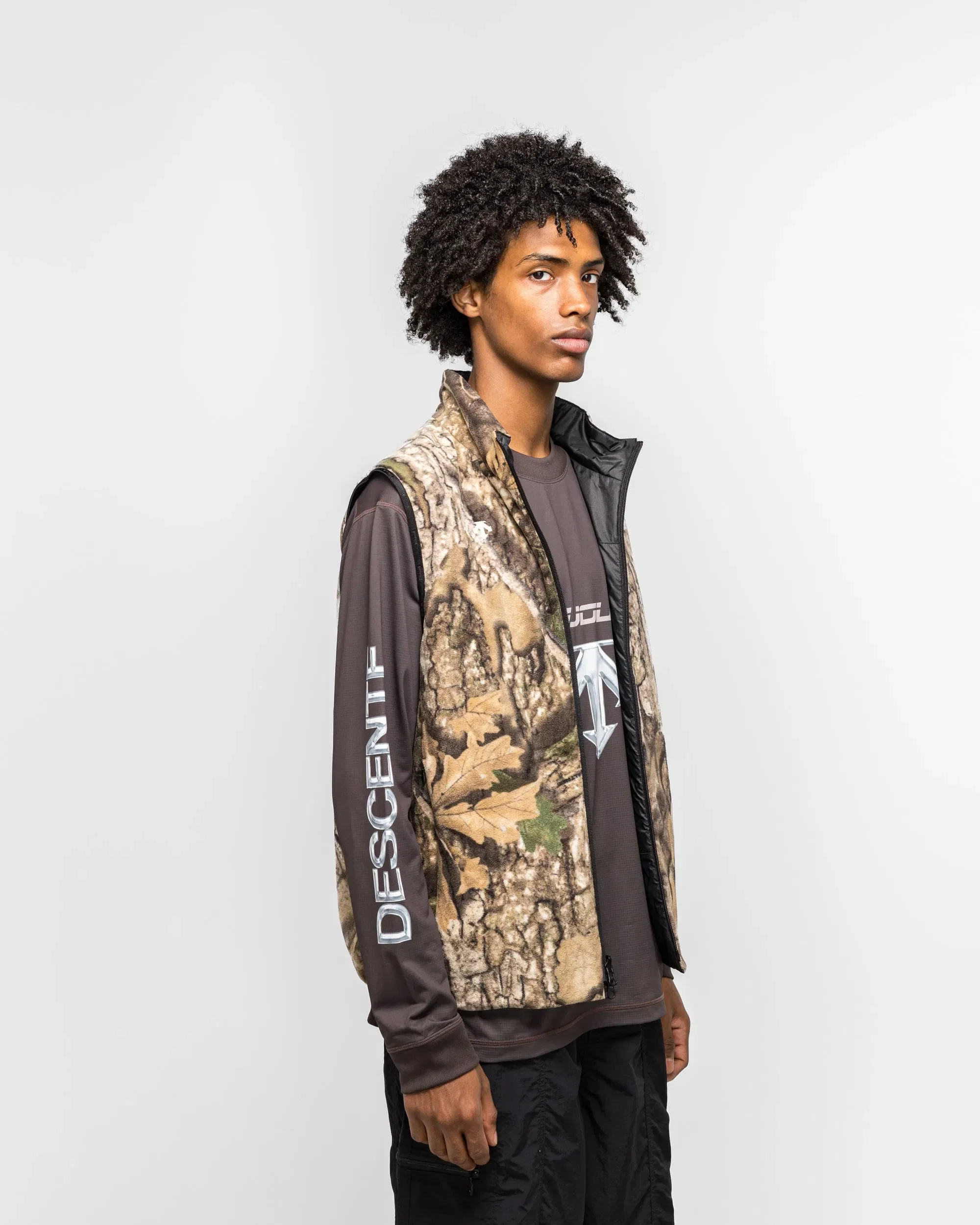 DESCENTE Reversible Vest x JJJJound - Black