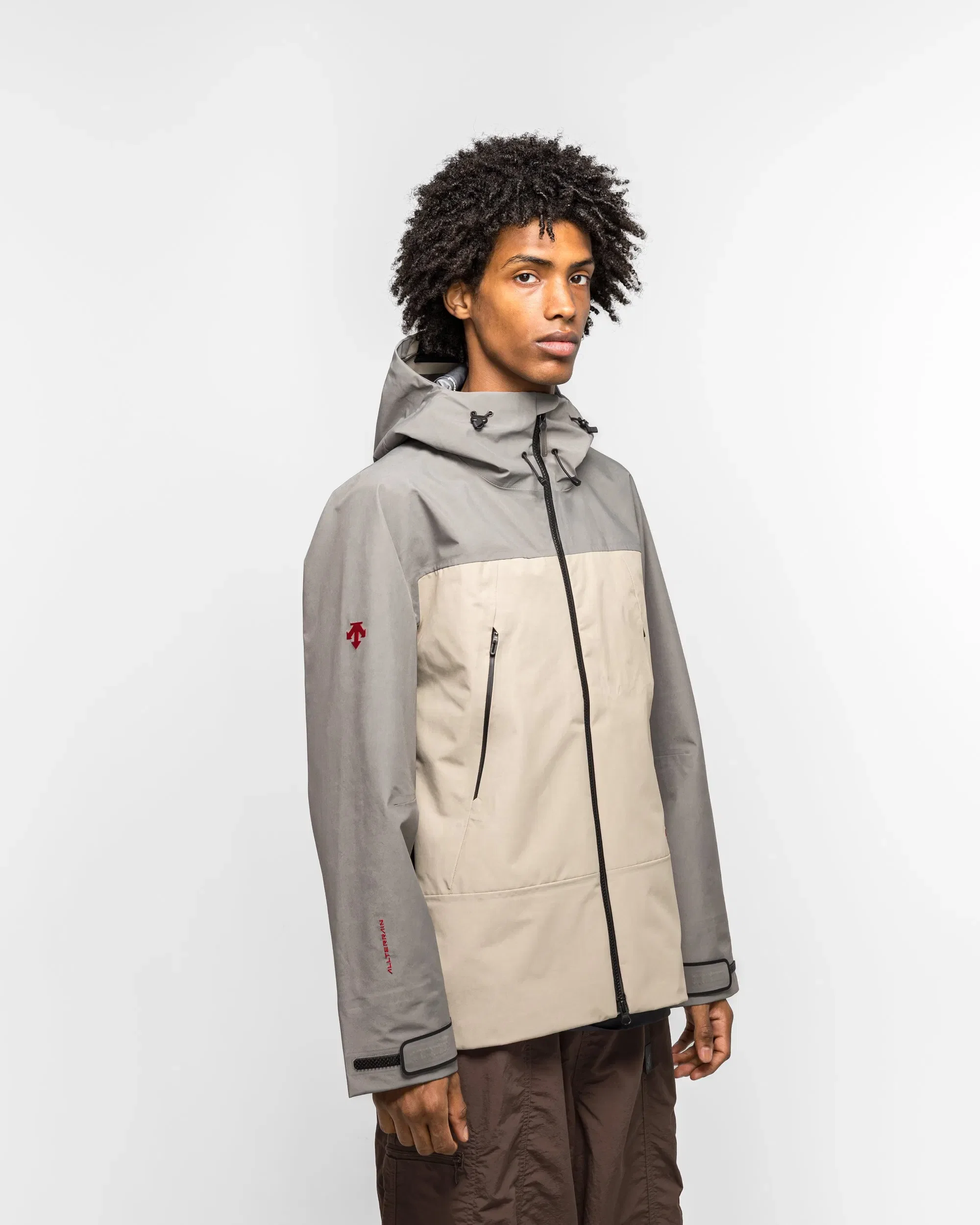 DESCENTE Hardshell Jacket x JJJJound - Vintage Khaki