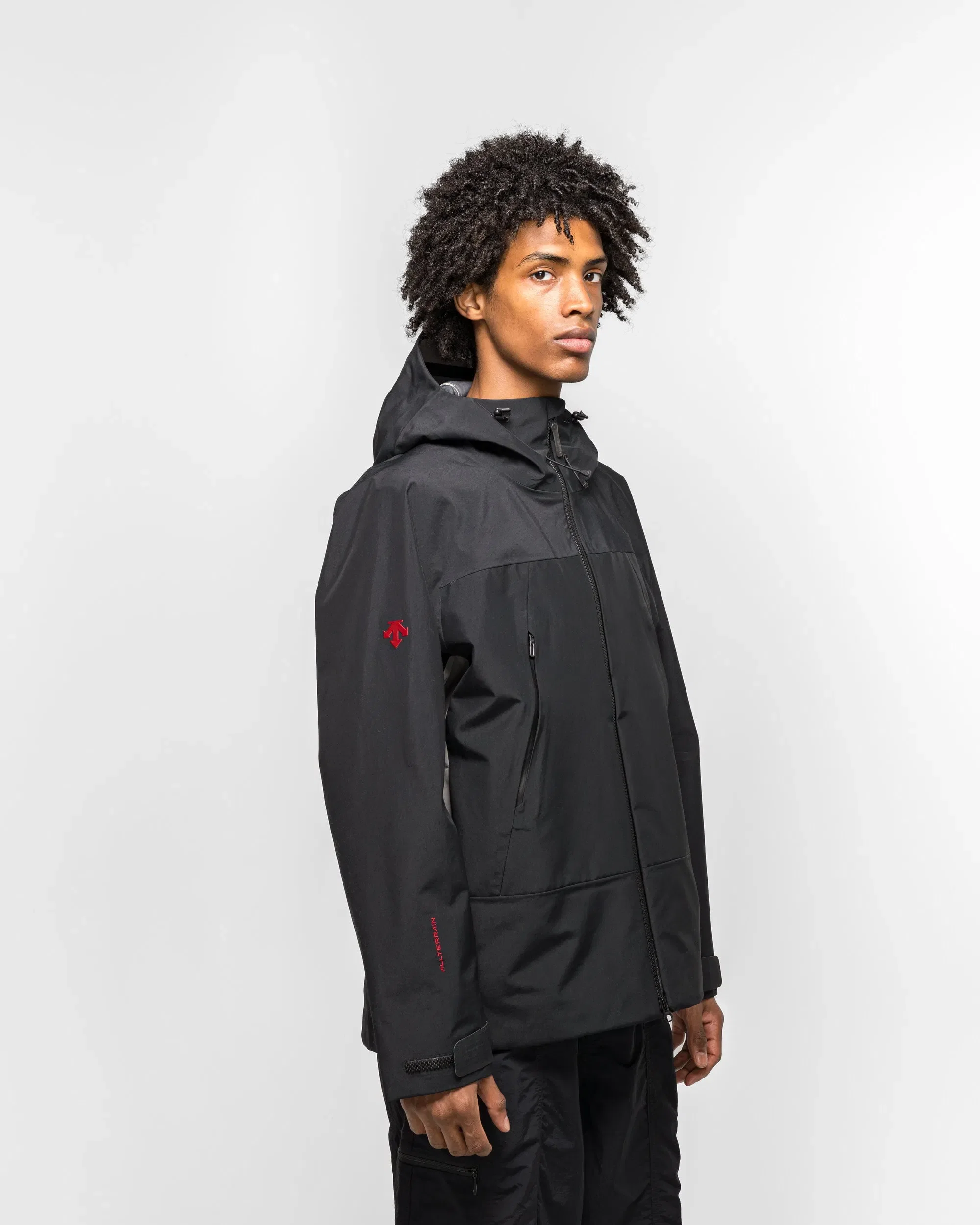 DESCENTE Hardshell Jacket x JJJJound - Black