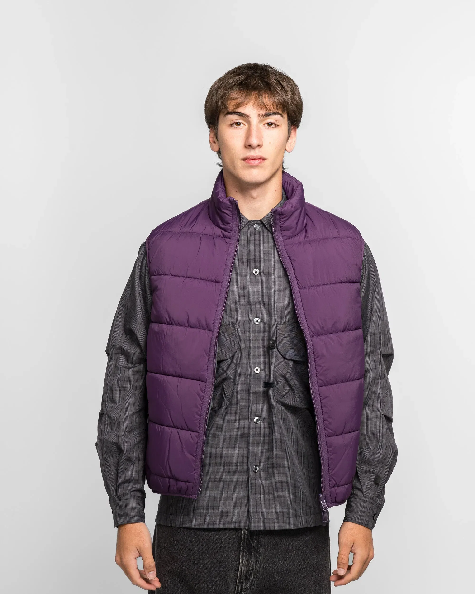 DAIWA PIER39 Tech Reversible CLIMBERSPUFF Vest - Purple