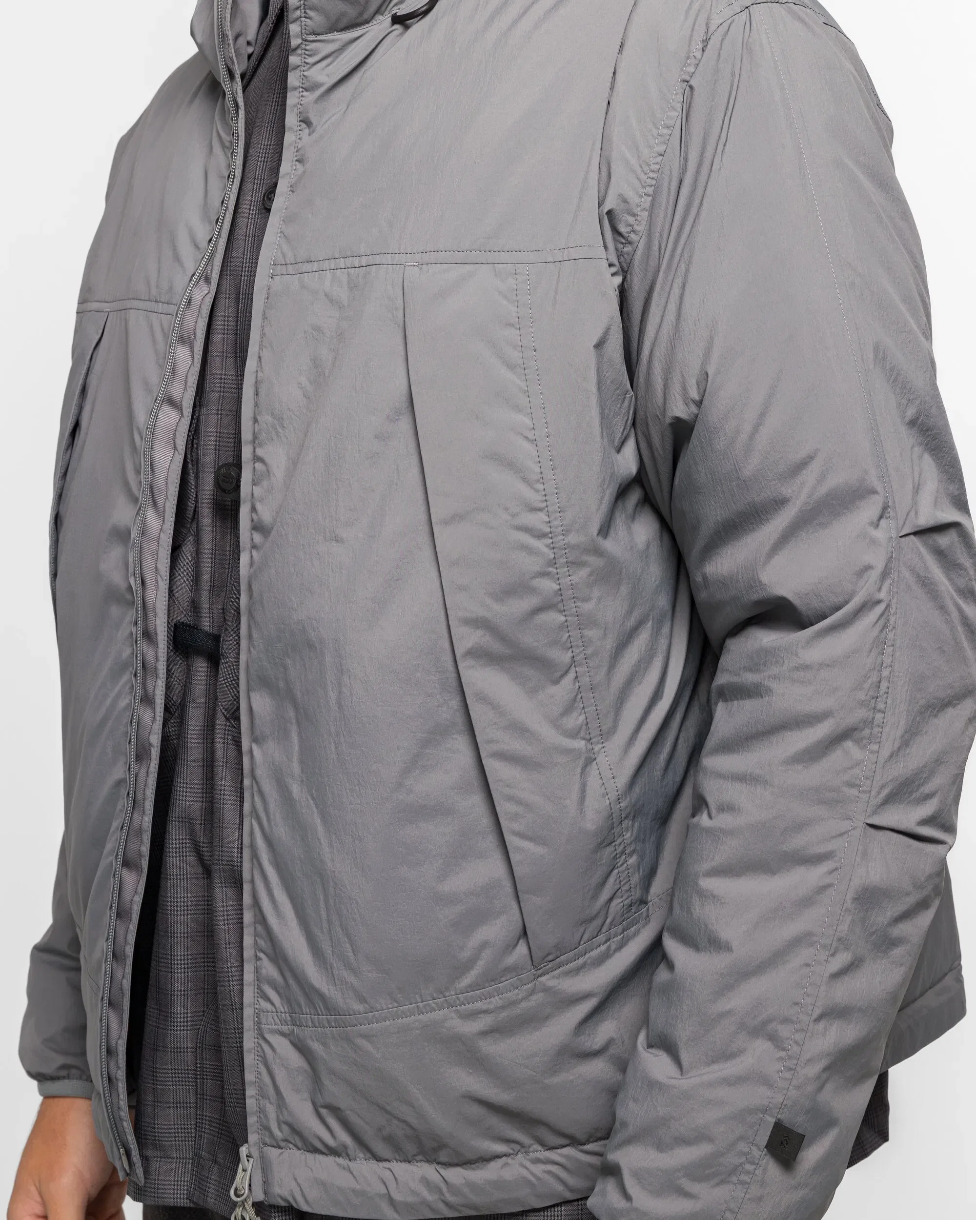 DAIWA PIER39 Tech 2WAY Field Inner Down Jacket - Light Grey