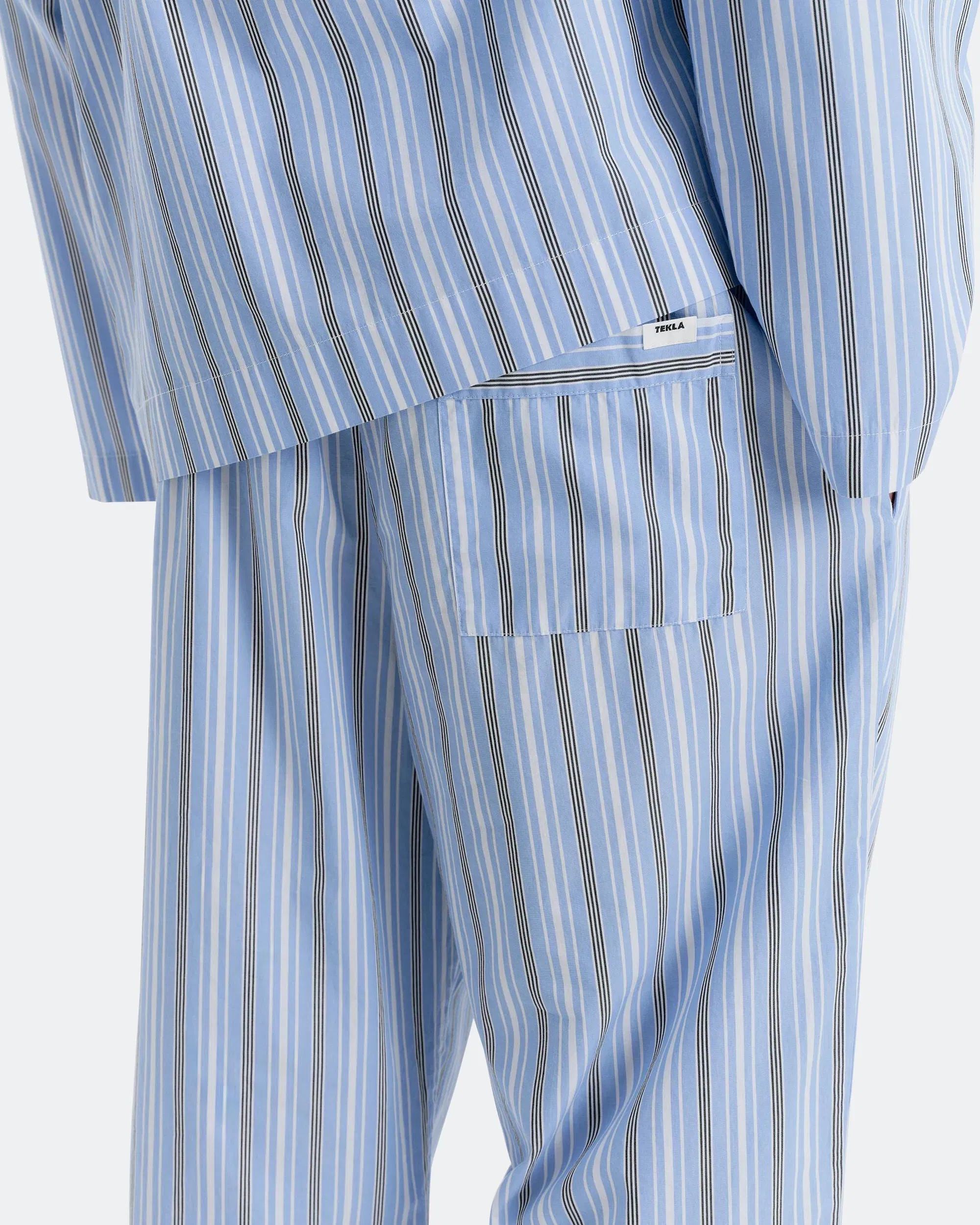 TEKLA Pyjama Pant - Stave Stripes
