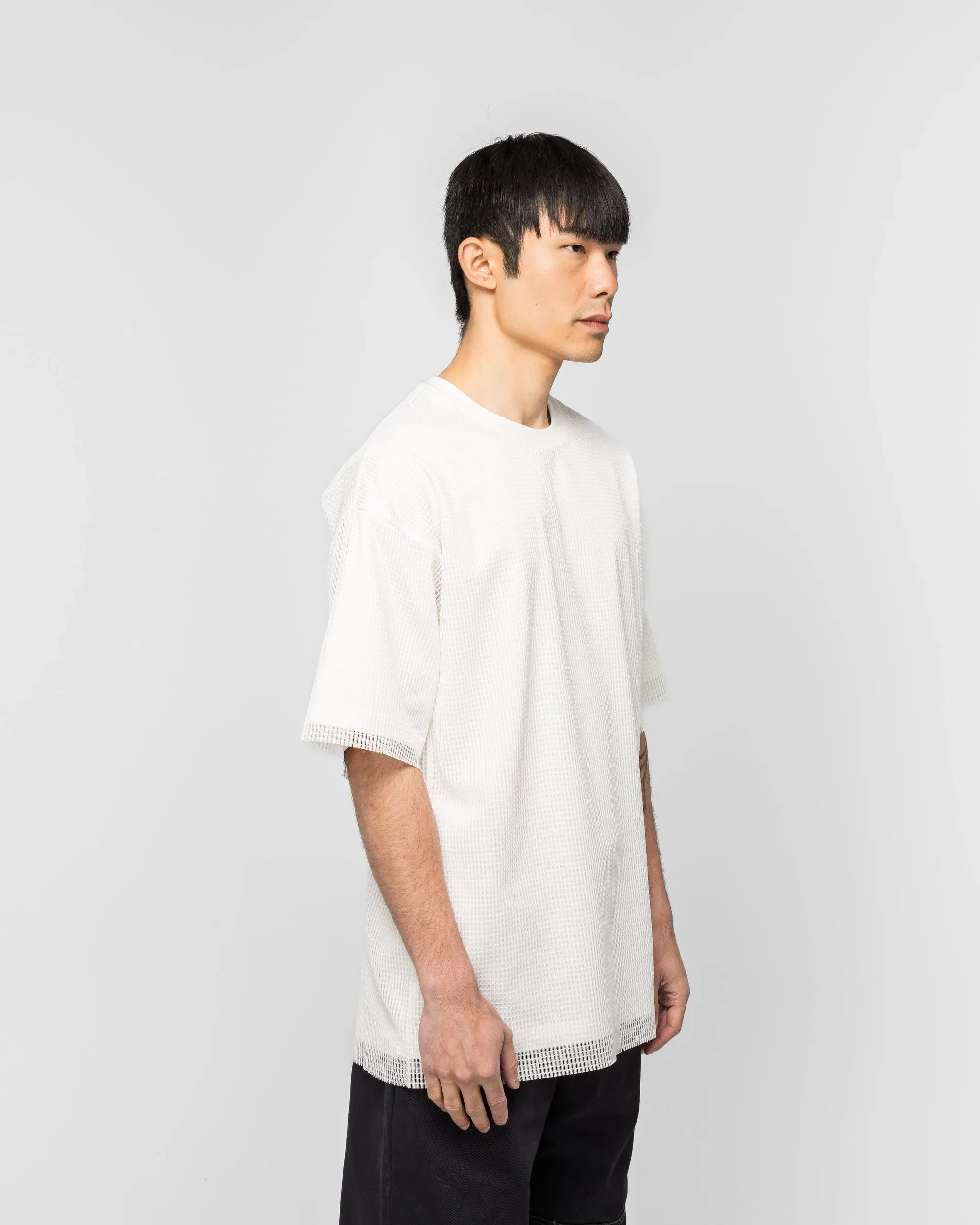OAMC Peacemaker Mesh Layer T-Shirt - White