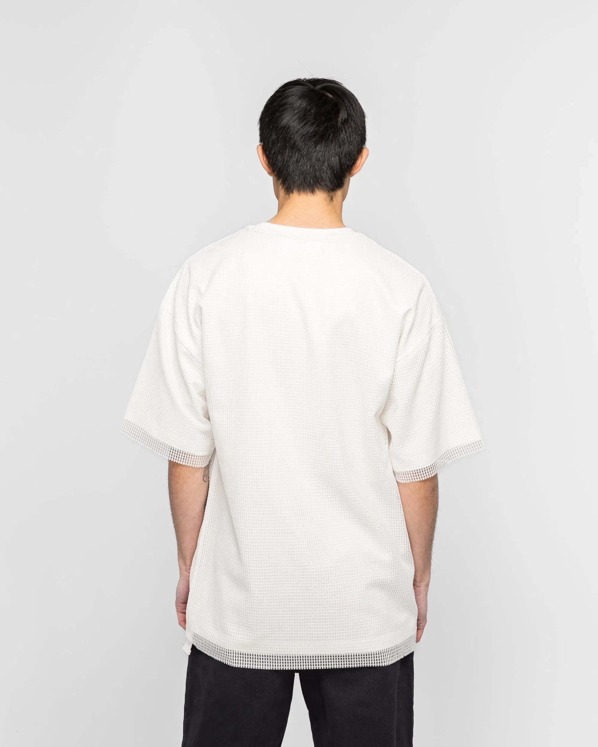 OAMC Peacemaker Mesh Layer T-Shirt - White