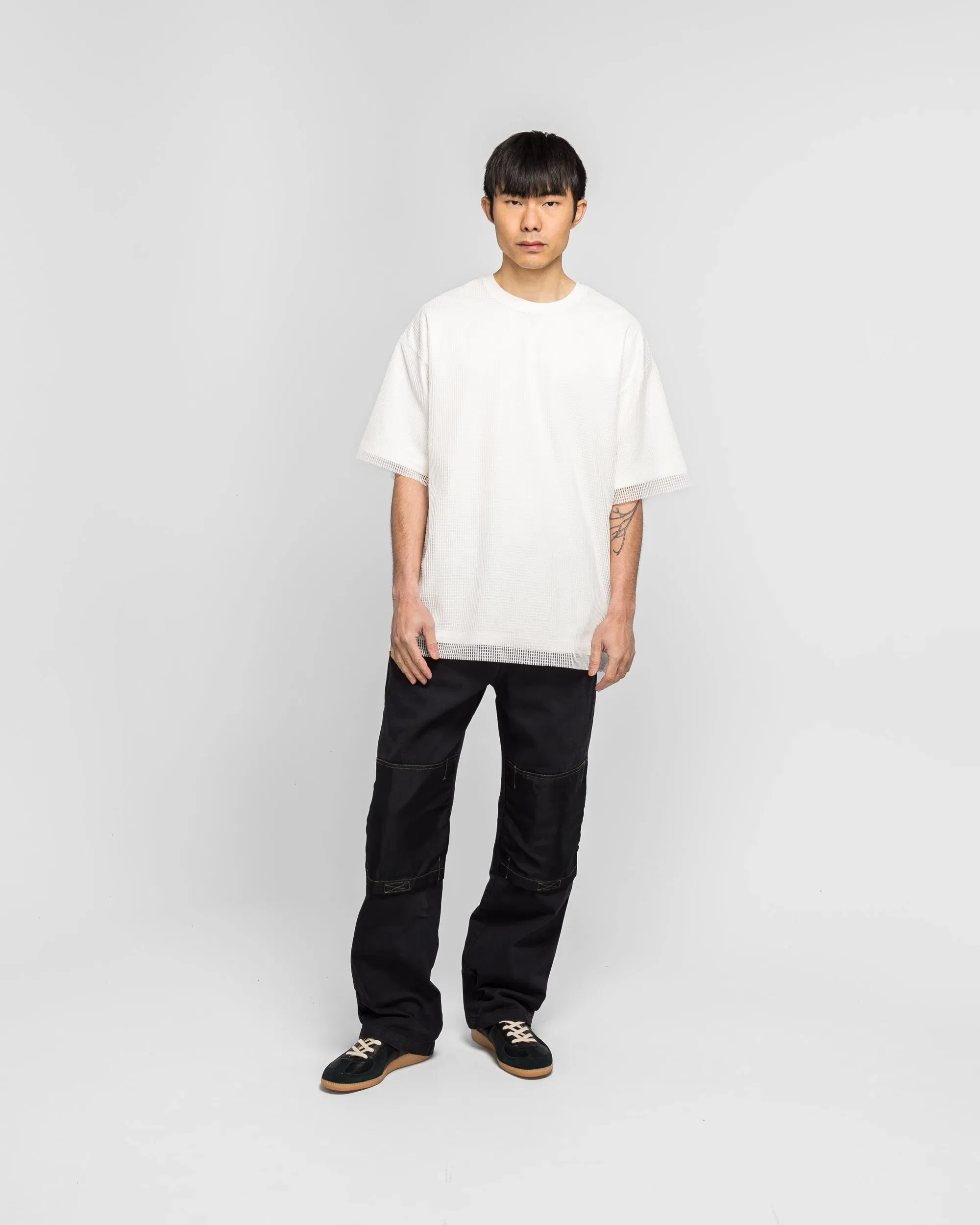 OAMC Peacemaker Mesh Layer T-Shirt - White