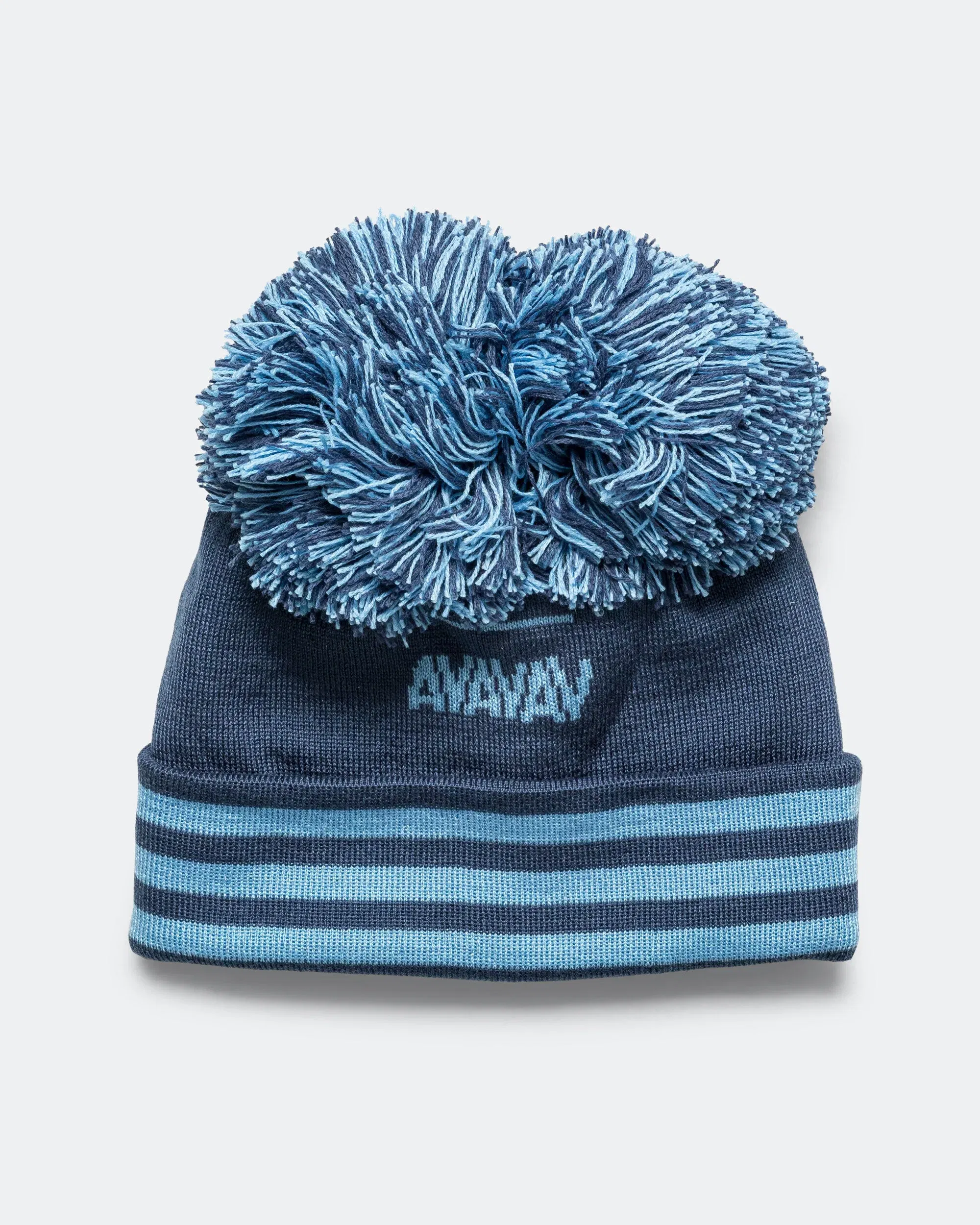 adidas Pom Pom Beanie x AVAVAV - Night Marine/Light Blue