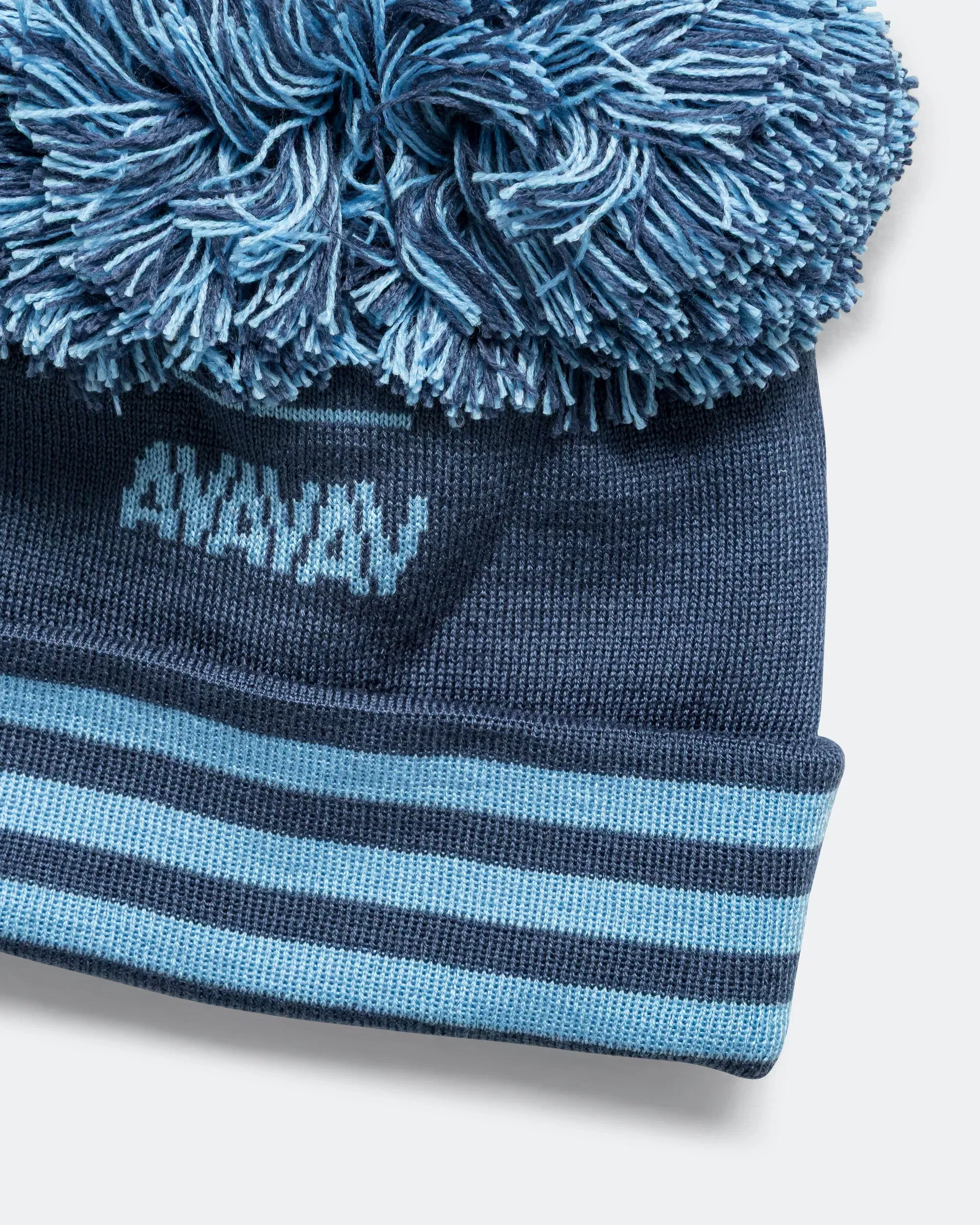 adidas Pom Pom Beanie x AVAVAV - Night Marine/Light Blue