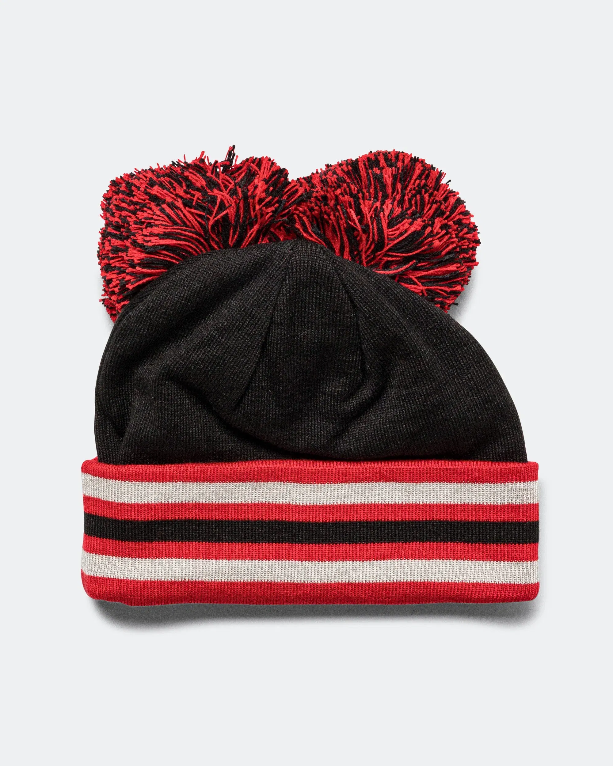 adidas Pom Pom Beanie x AVAVAV - Black/Better Scarlet
