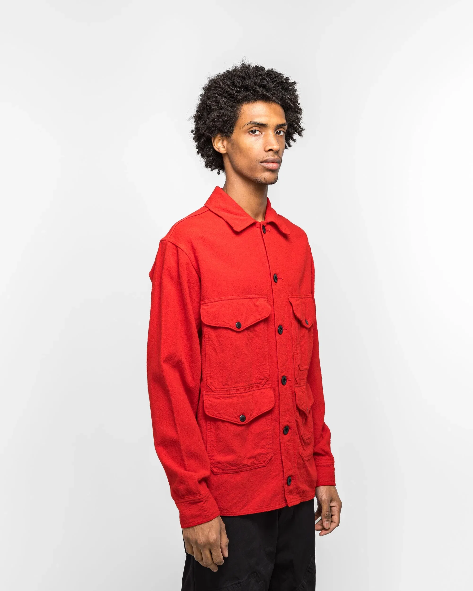Junya Watanabe MAN Garment Dyed Jacket x FILSON - Black/Red