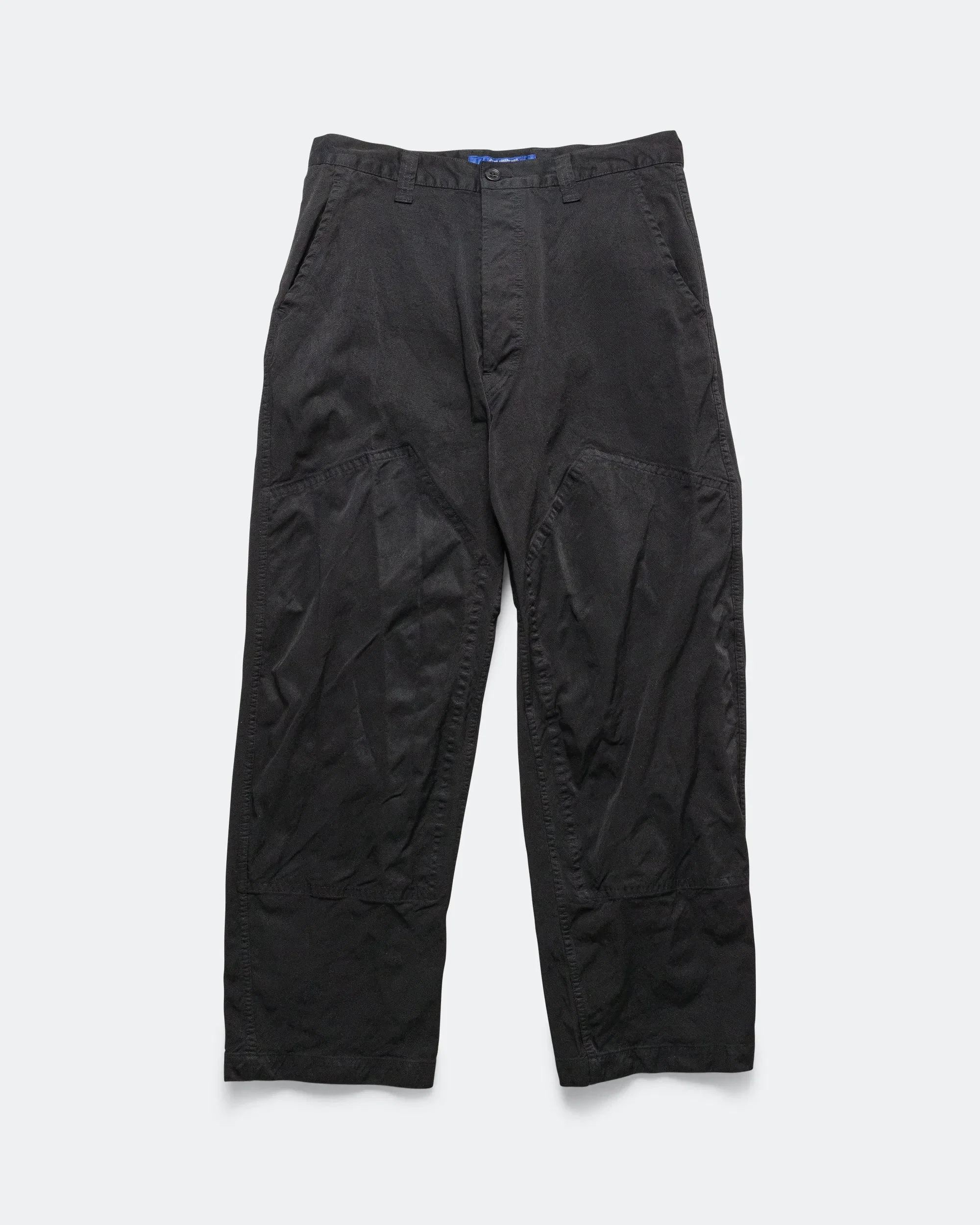 Junya Watanabe MAN Nylon Twill Garment Dyed Pant - Black