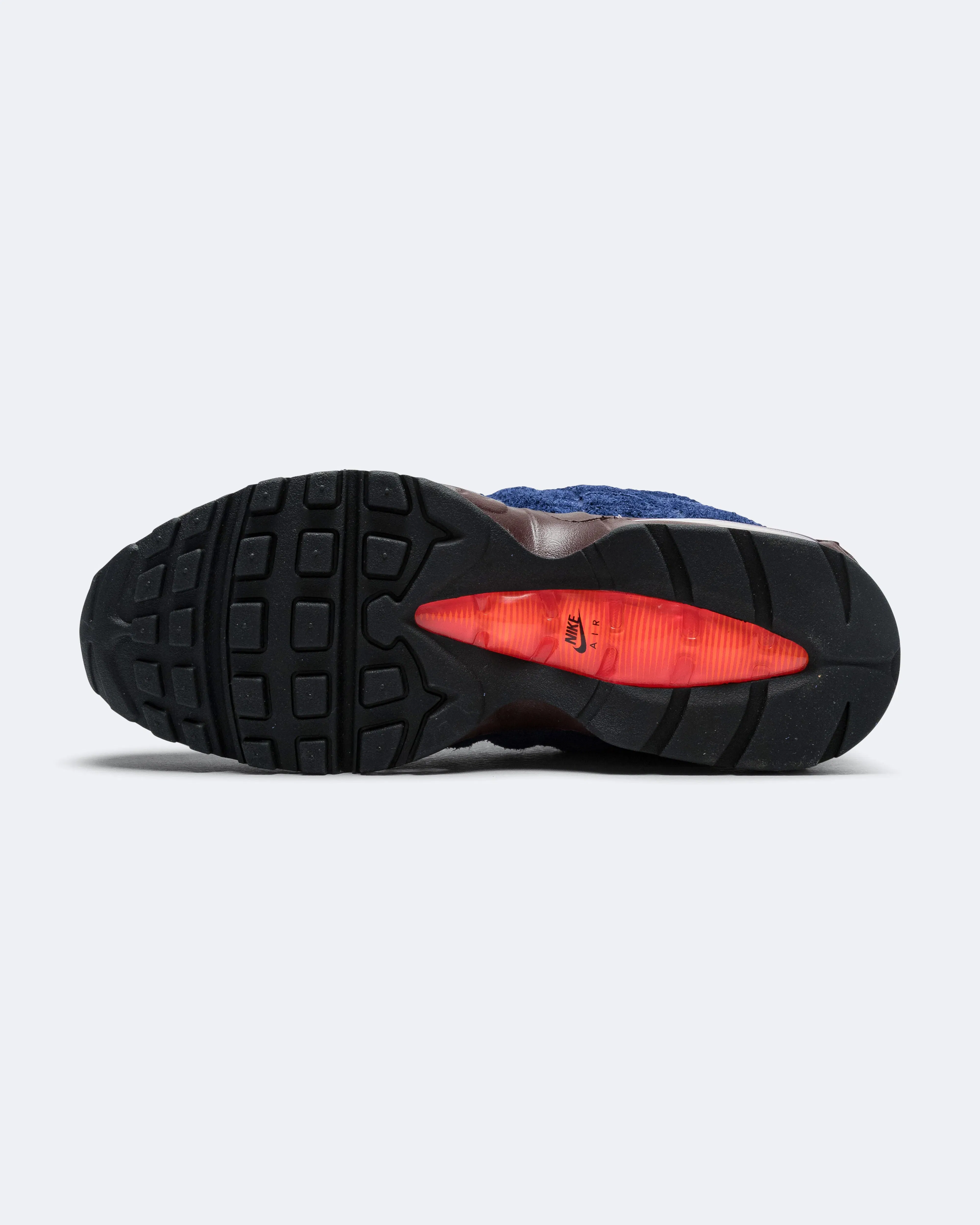 Nike Air Max 95 Big Bubble Zip SP -Loyal Blue/Hyper Crimson-El Dorado