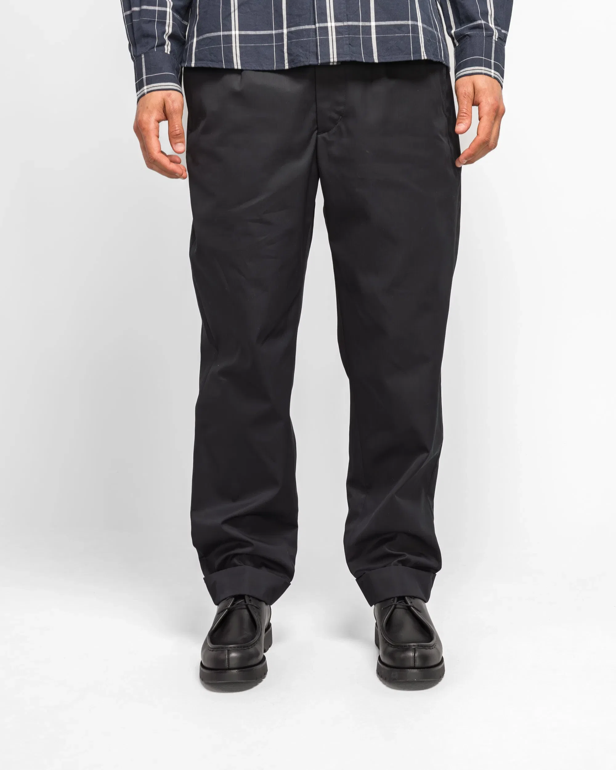 Engineered Garments Andover Pants - Dark Navy Cotton Ventile Twill