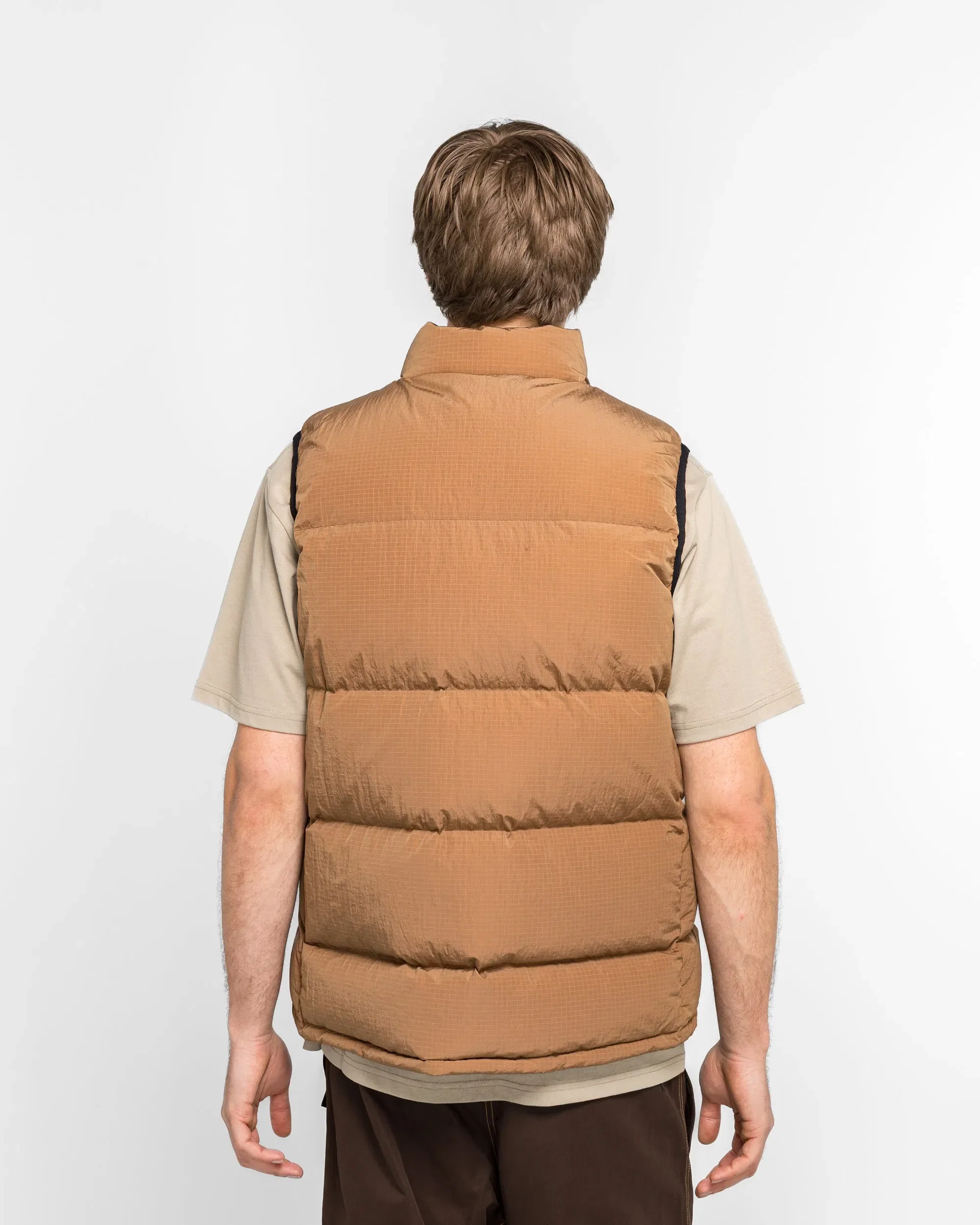 Gramicci Down Puffer Vest - Brown