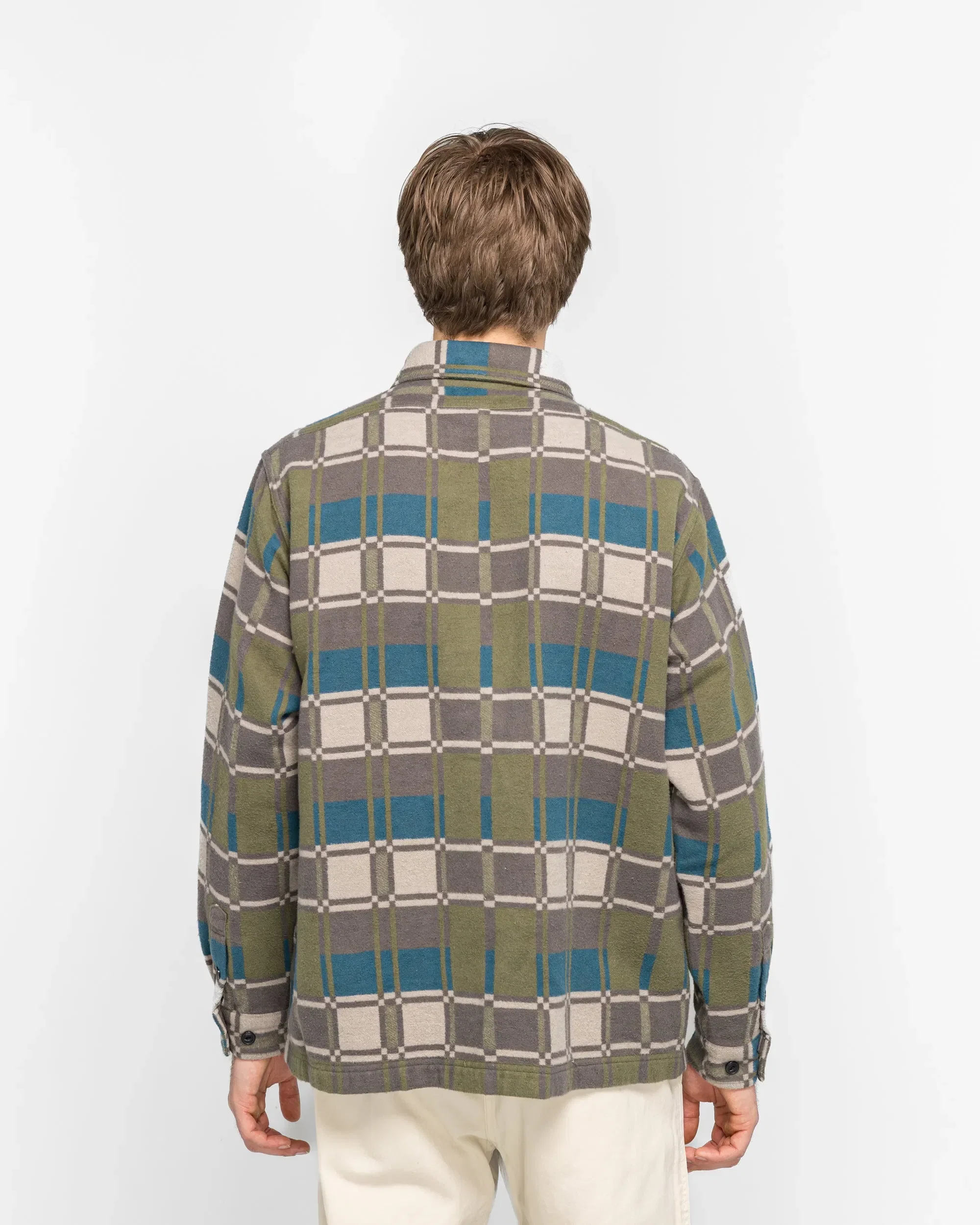 Gramicci Flannel Anthony Shirt - Silver Check