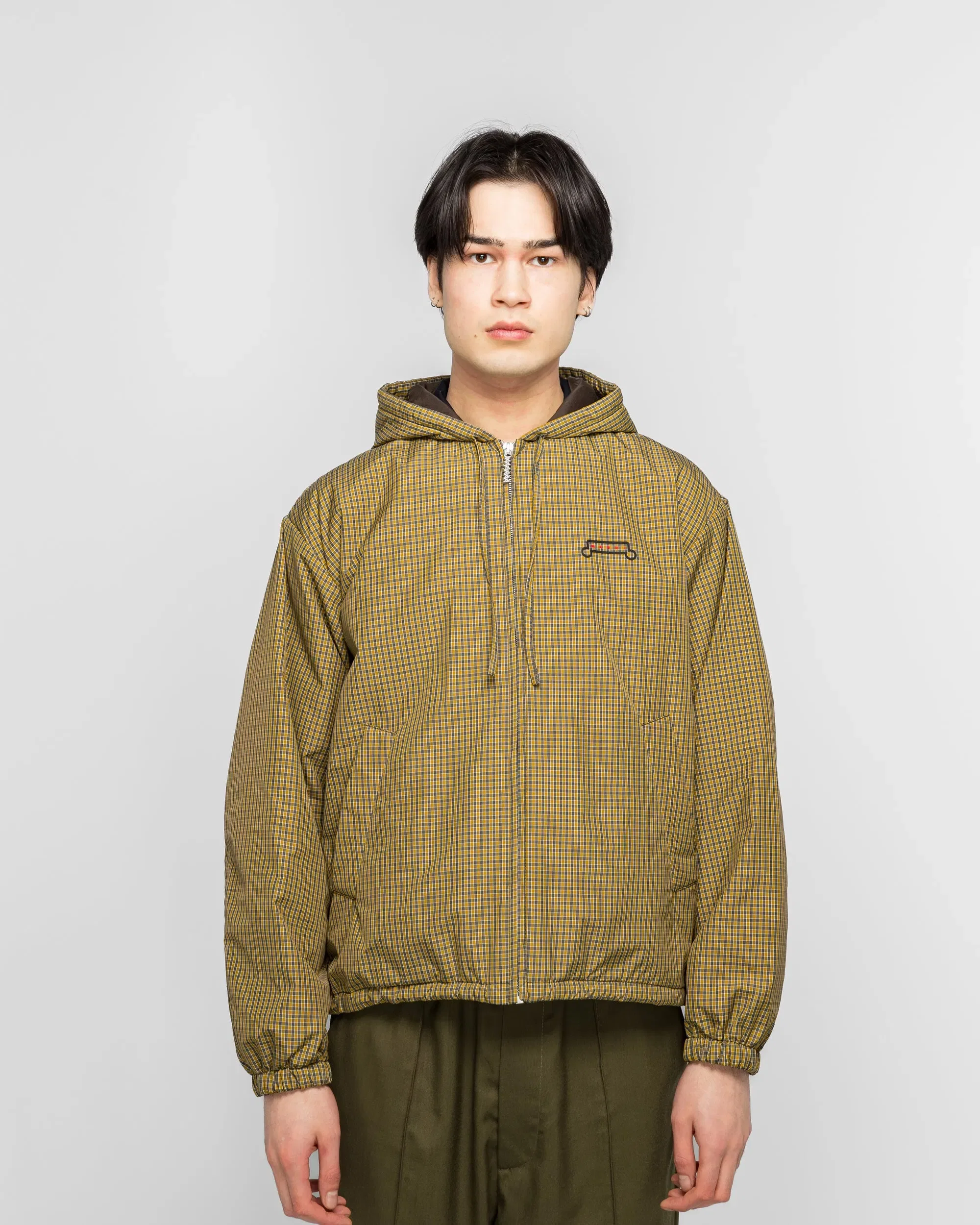 Marni Recycled Microcheck Nylon Jacket - Black