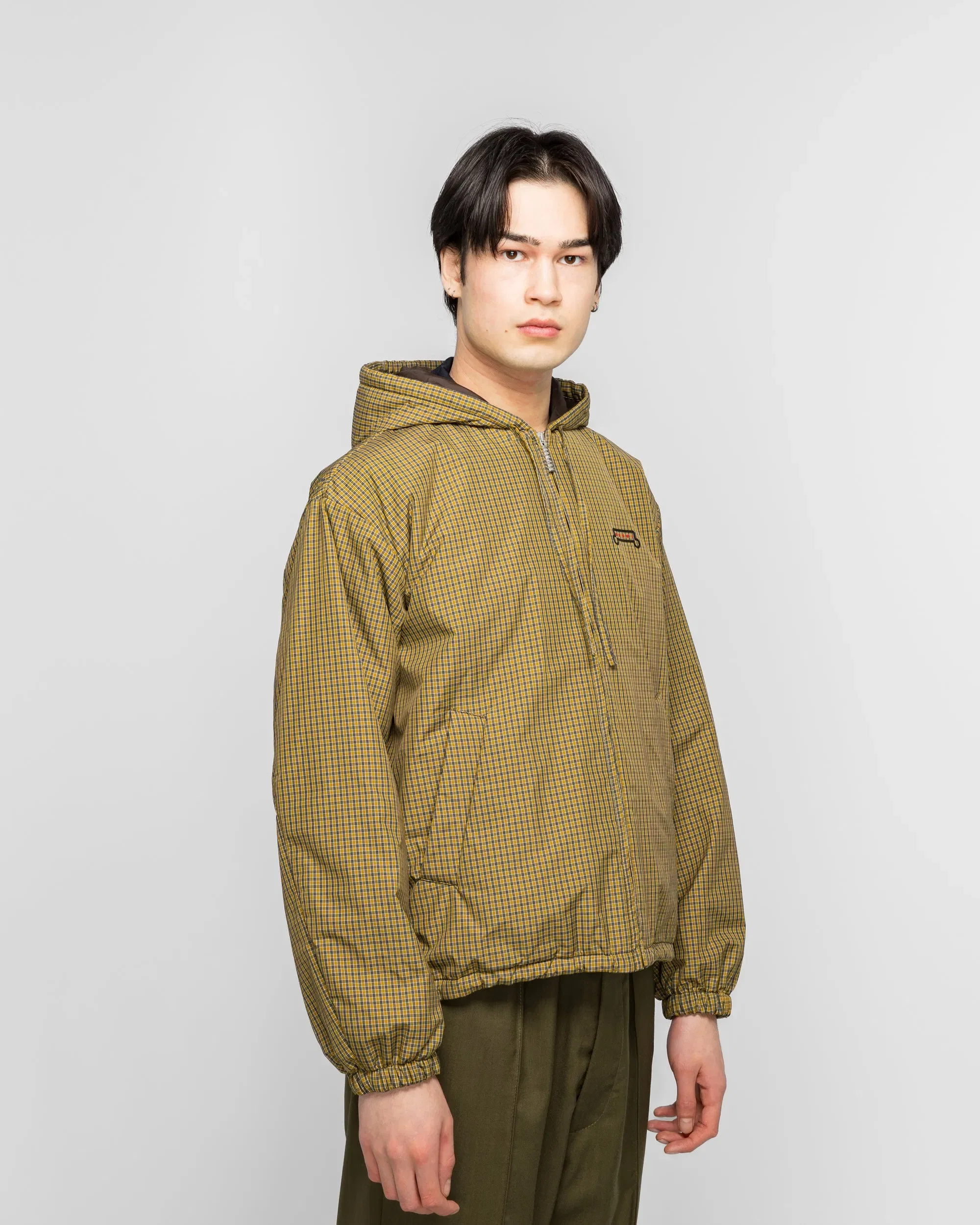 Marni Recycled Microcheck Nylon Jacket - Black