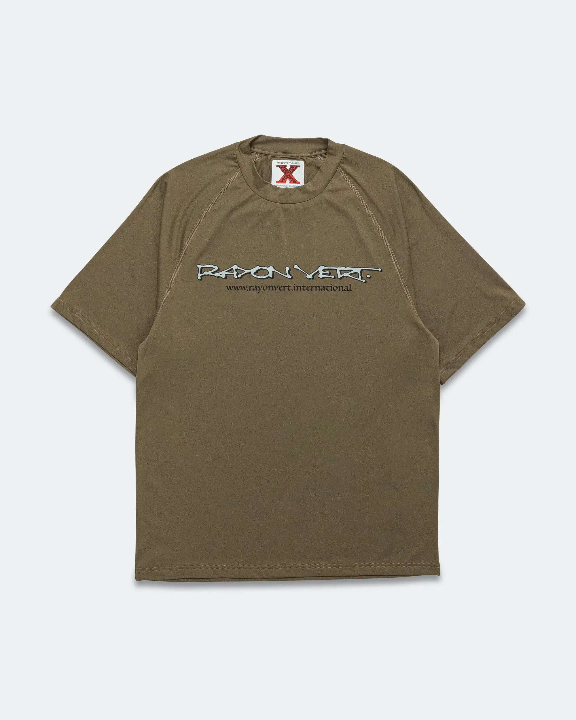 Rayon Vert Website Xformance T-Shirt - Vomit Brown