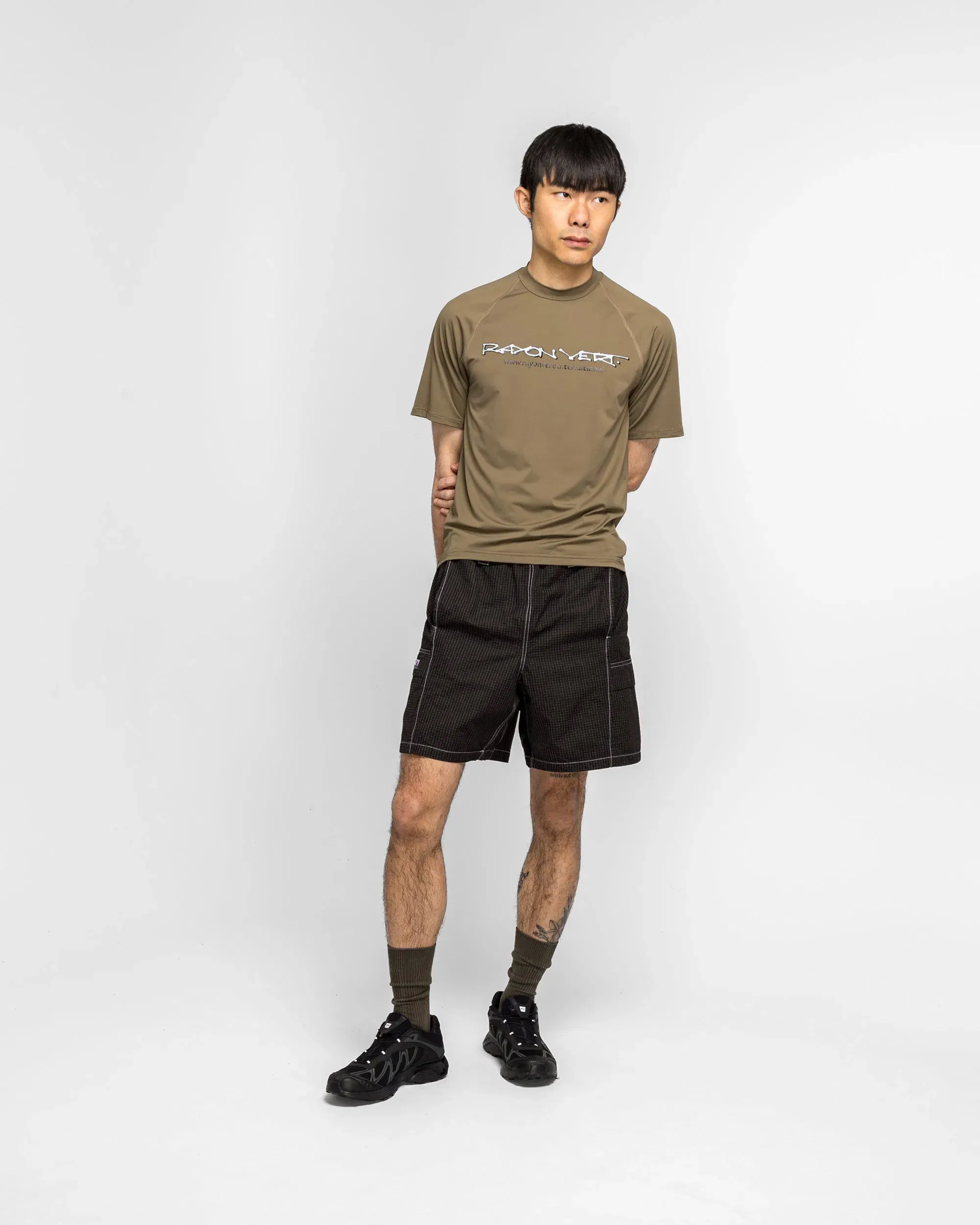 Rayon Vert Website Xformance T-Shirt - Vomit Brown