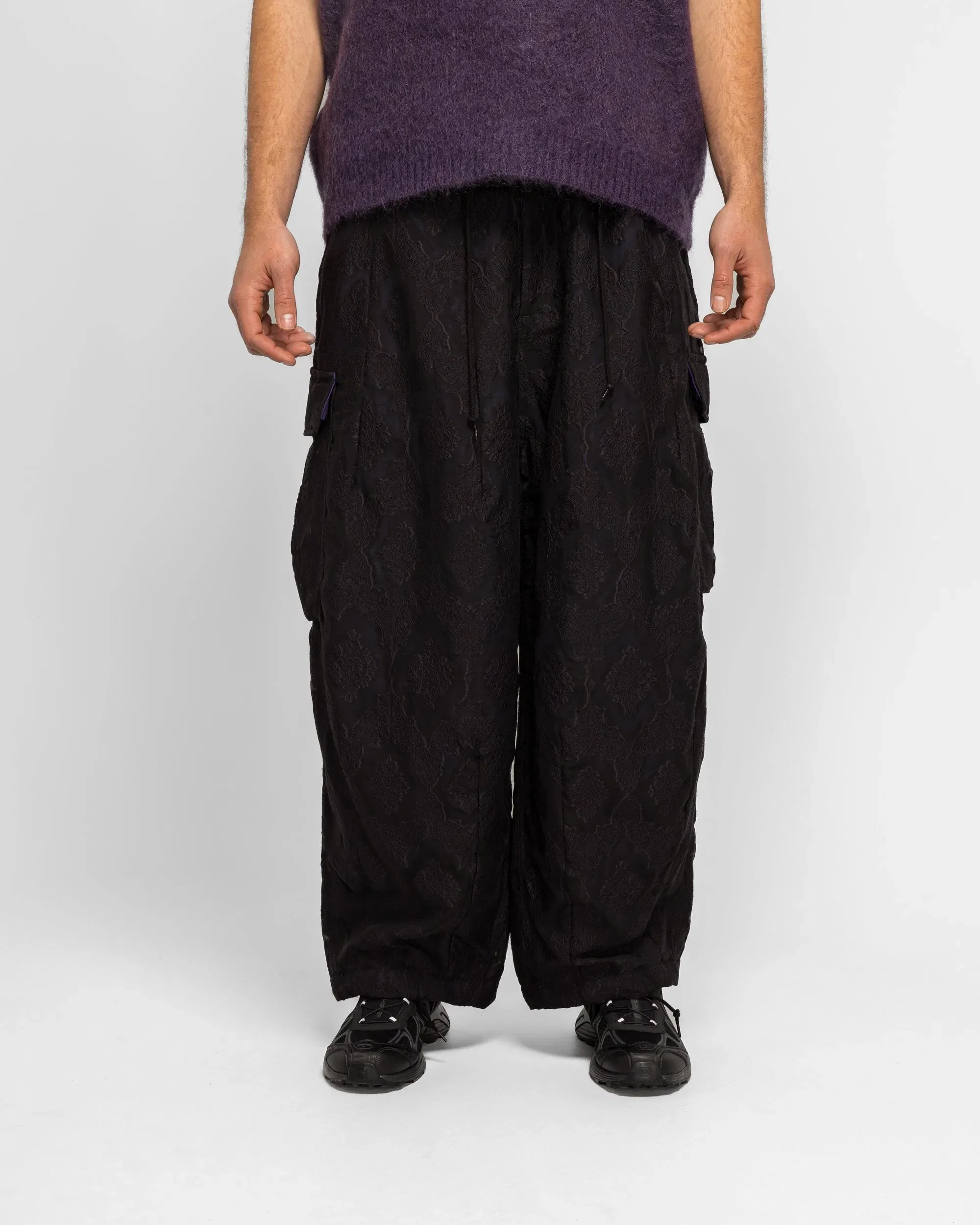 Needles H.D. BDU Pant - Purple Victorian Sheer