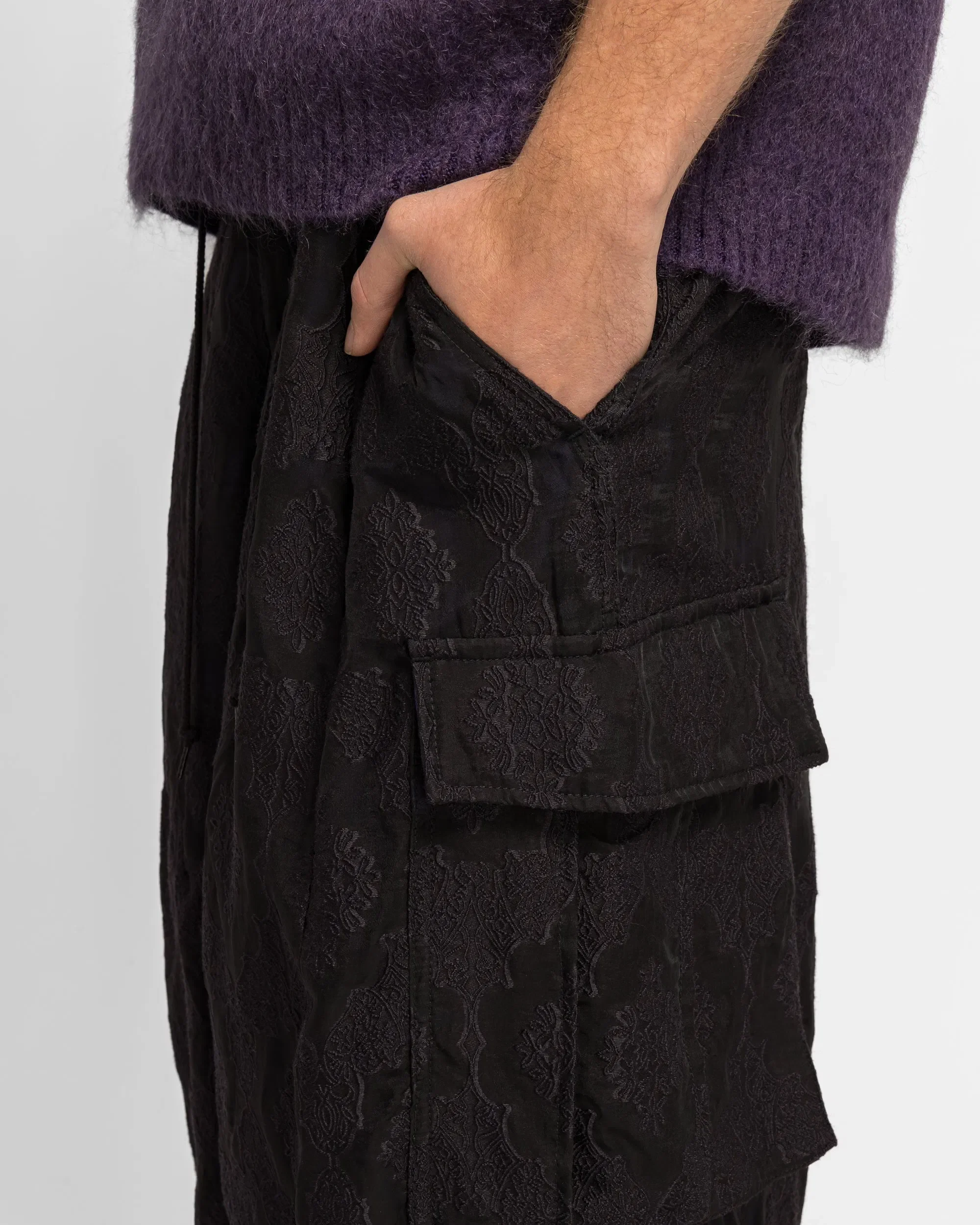 Needles H.D. BDU Pant - Purple Victorian Sheer