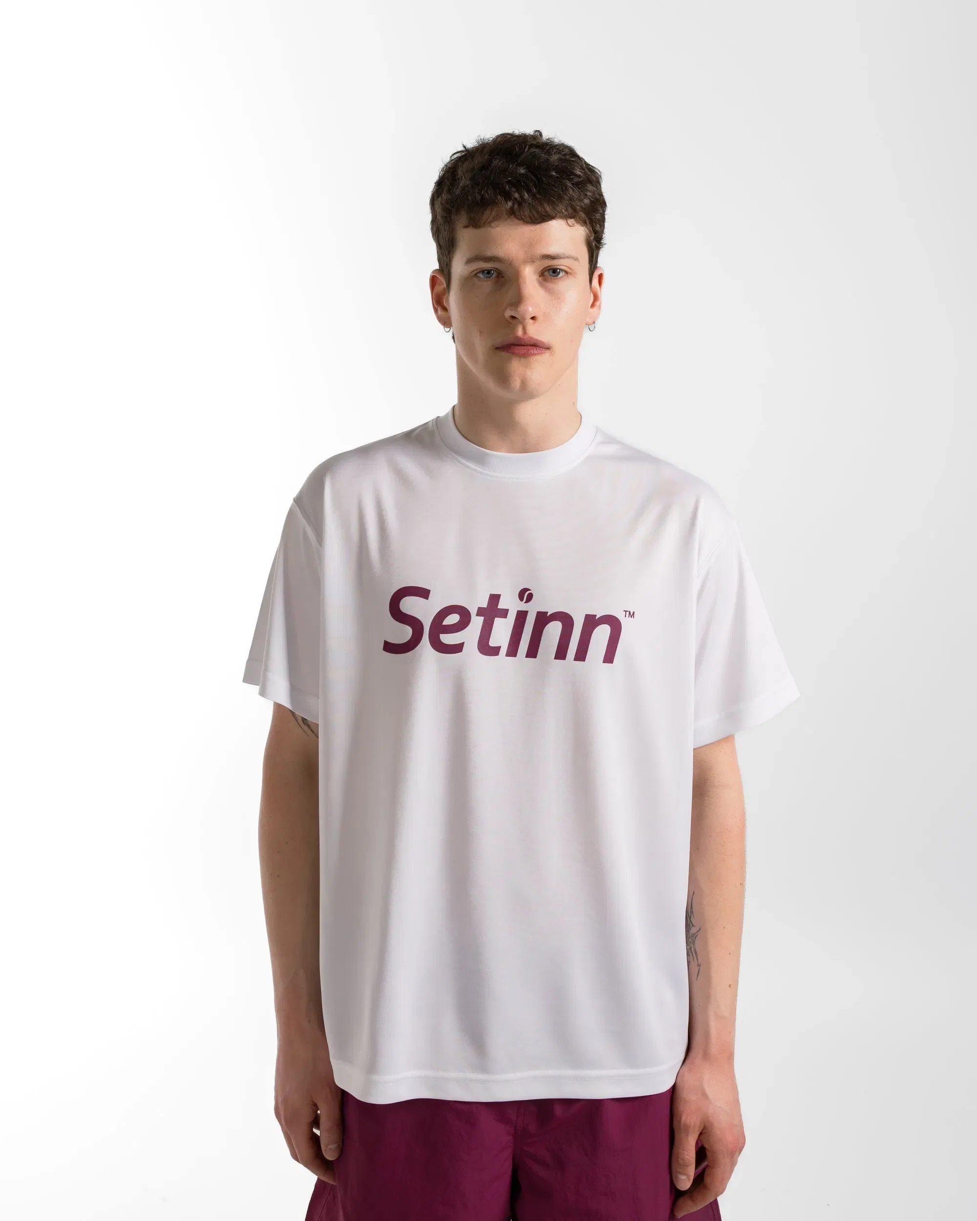 Setinn Script Practice Shirt - White