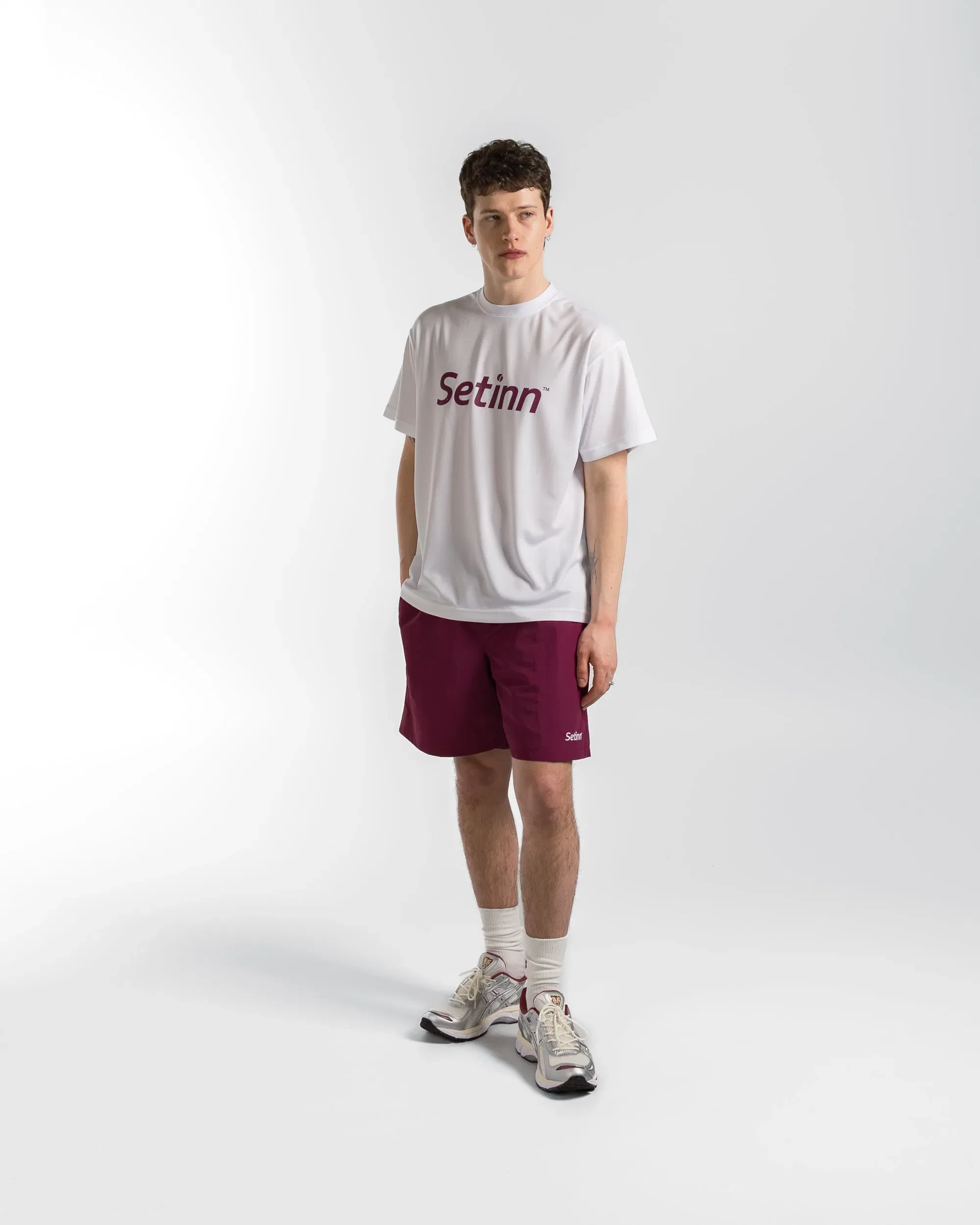 Setinn Script Practice Shirt - White