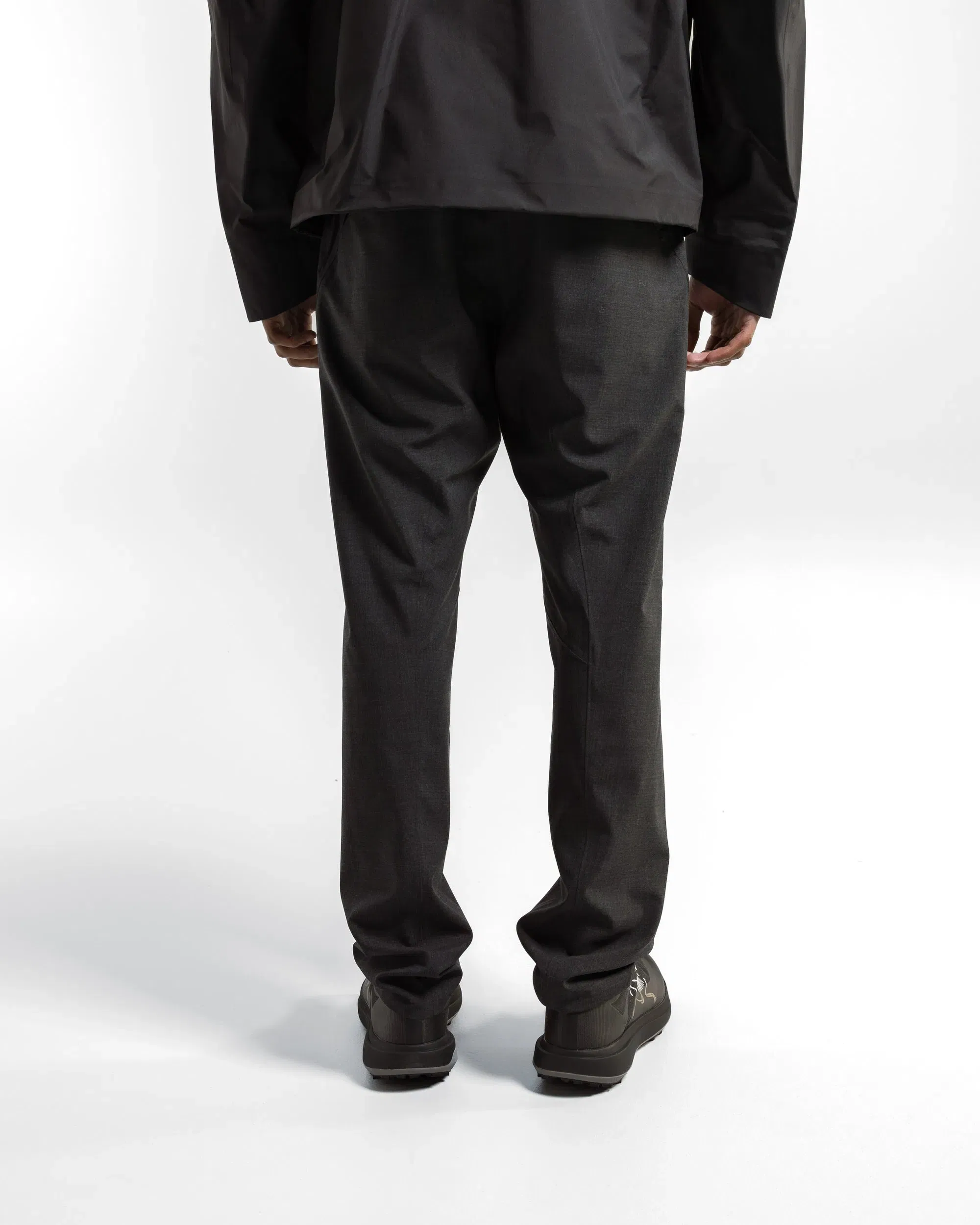 Veilance Convex Wool Pant - Black Heather