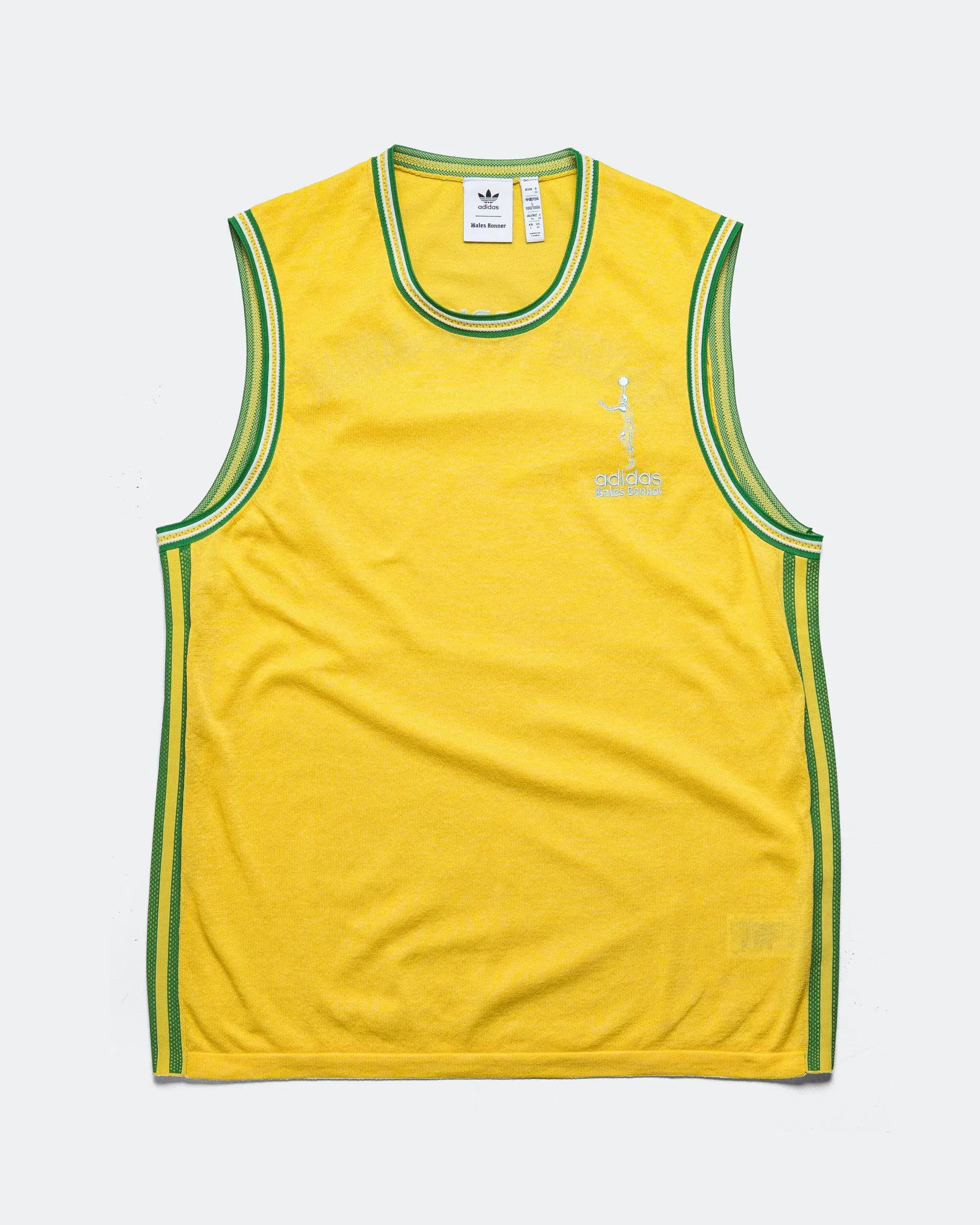 adidas Jabbar Vest x Wales Bonner - Spring Yellow