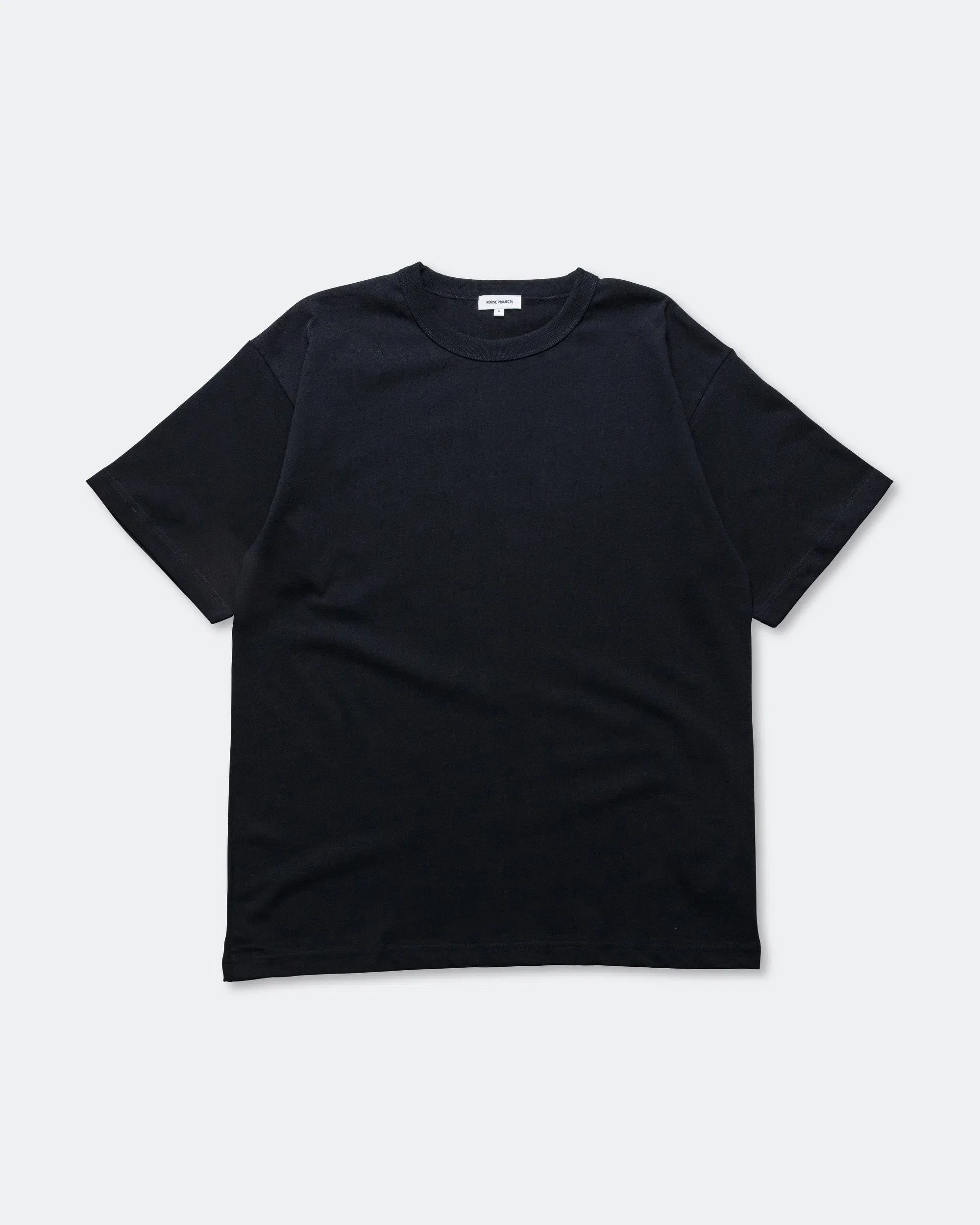 Norse Projects Simon Organic Arch Print T-Shirt - Dark Navy