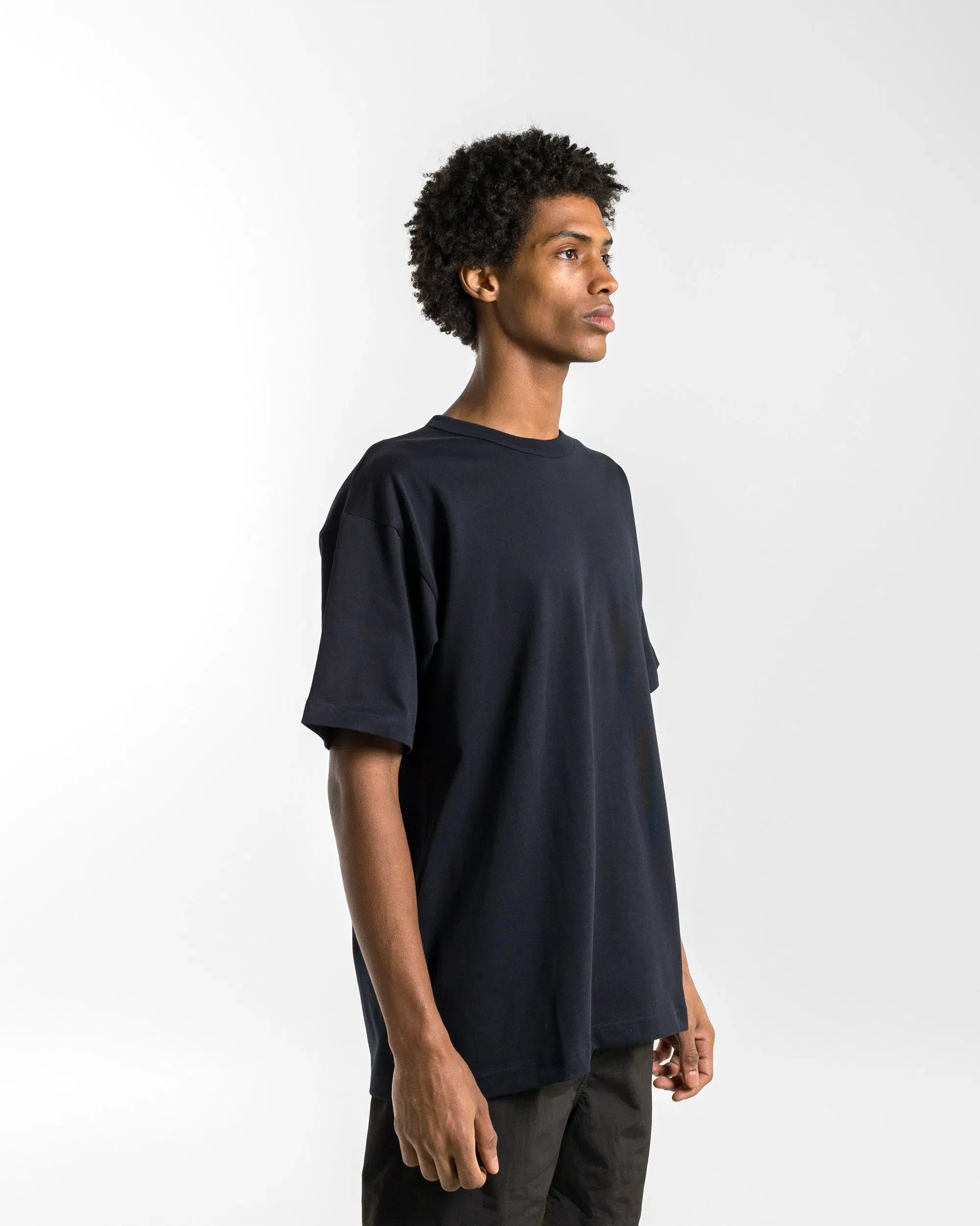 Norse Projects Simon Organic Arch Print T-Shirt - Dark Navy