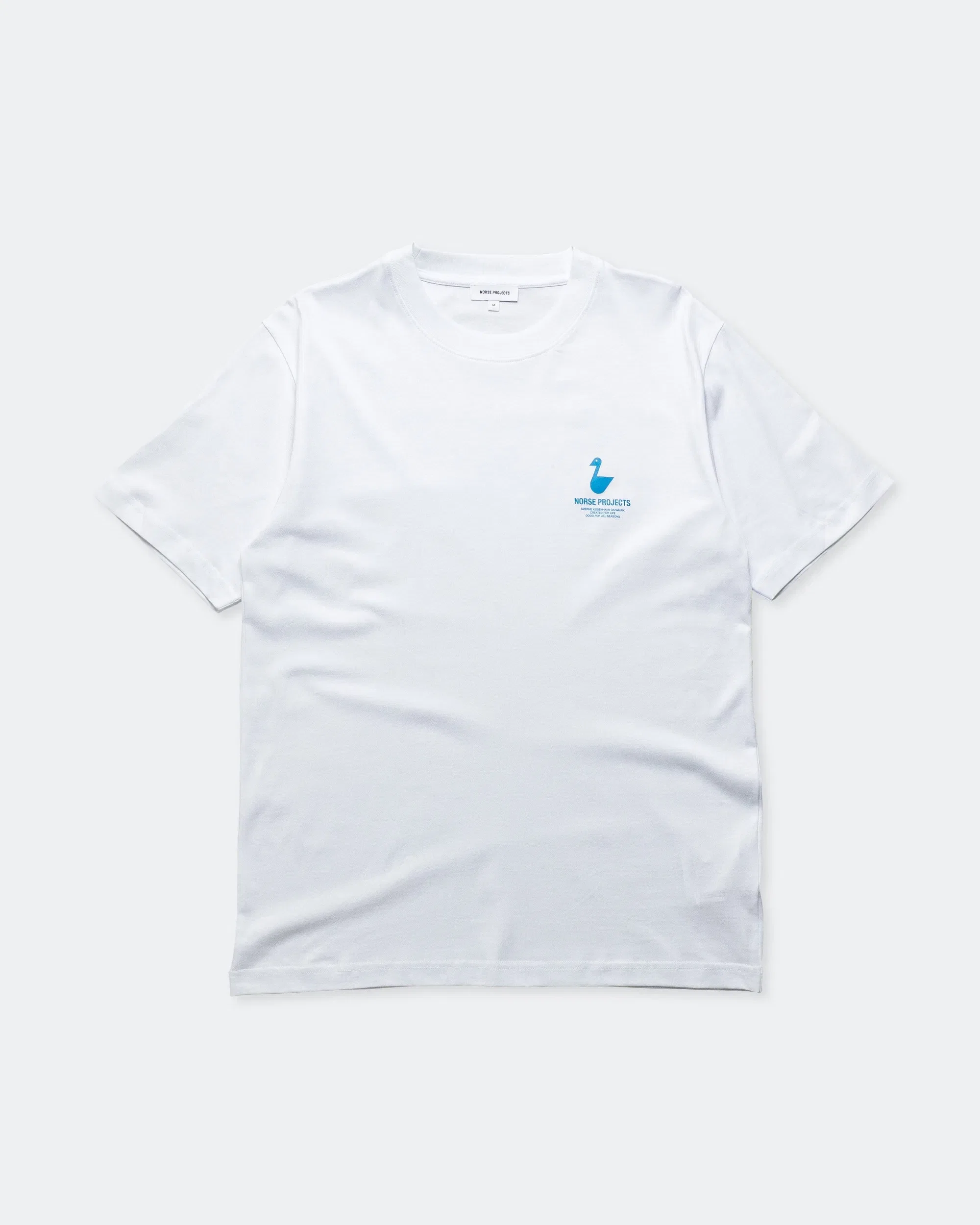 Norse Projects Johannes Organic The Lakes Print T-Shirt - White