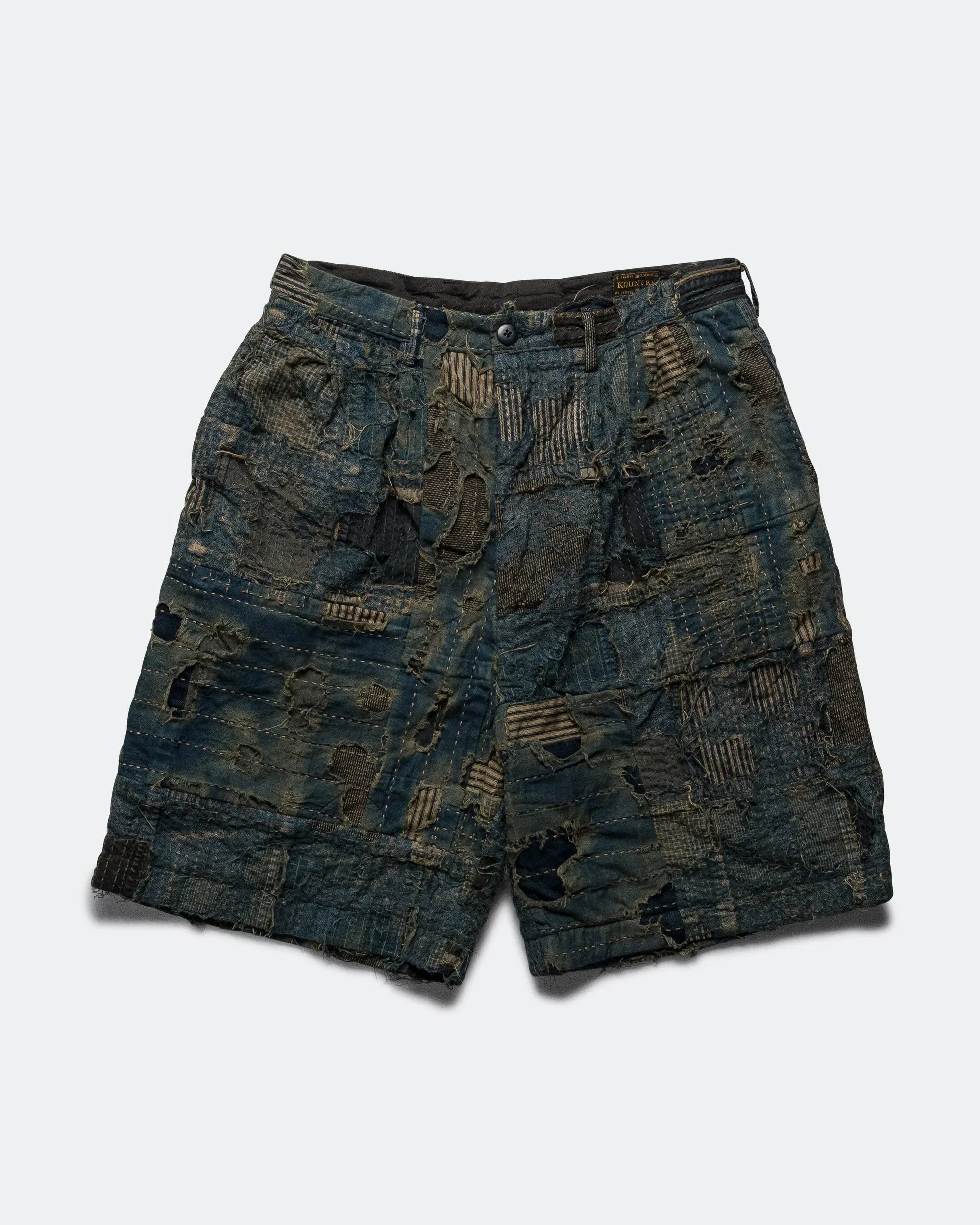 KAPITAL BORO IVY Short Pants - Indigo