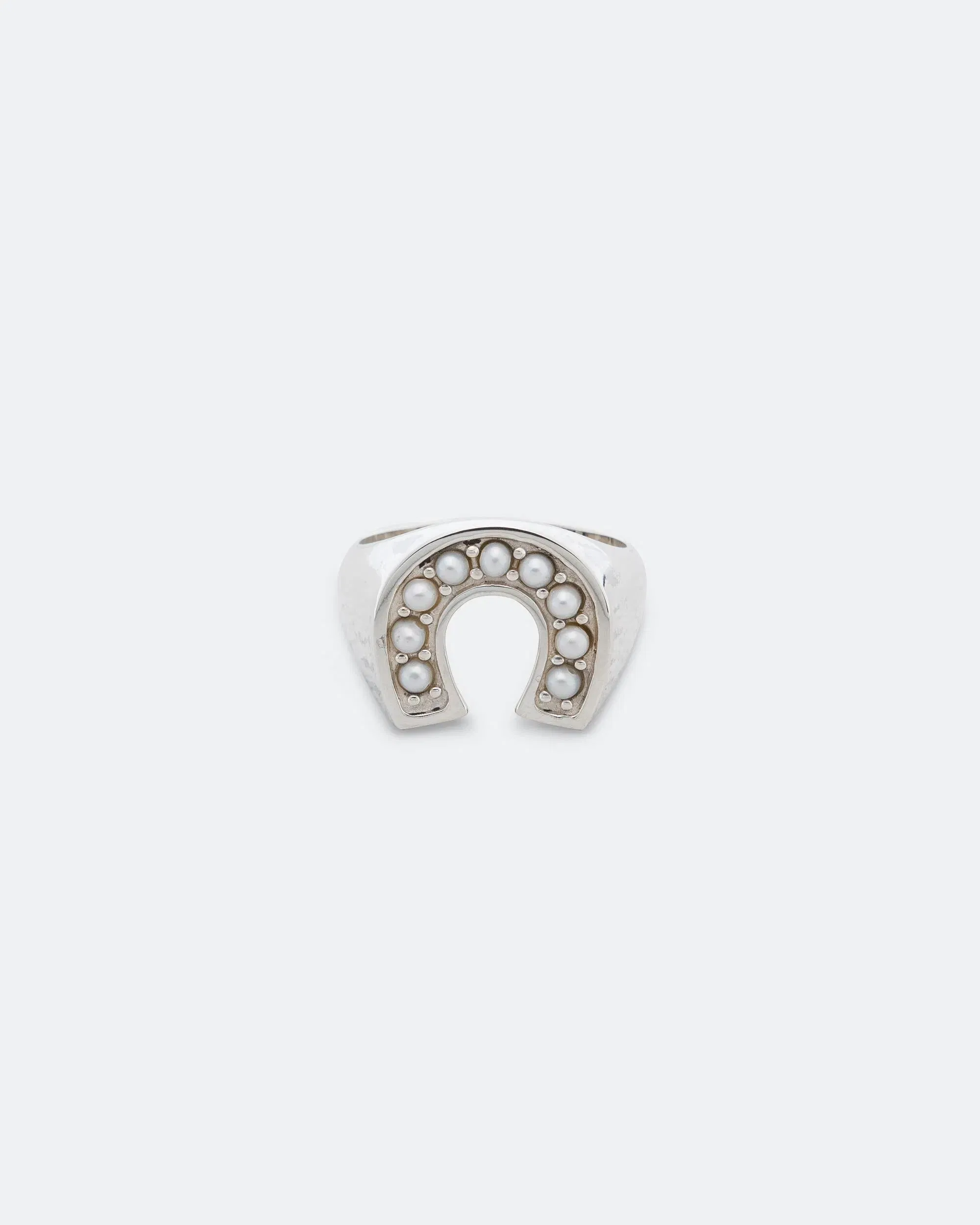 Maple Lucky Ring - 925 Silver/Mother of Pearl