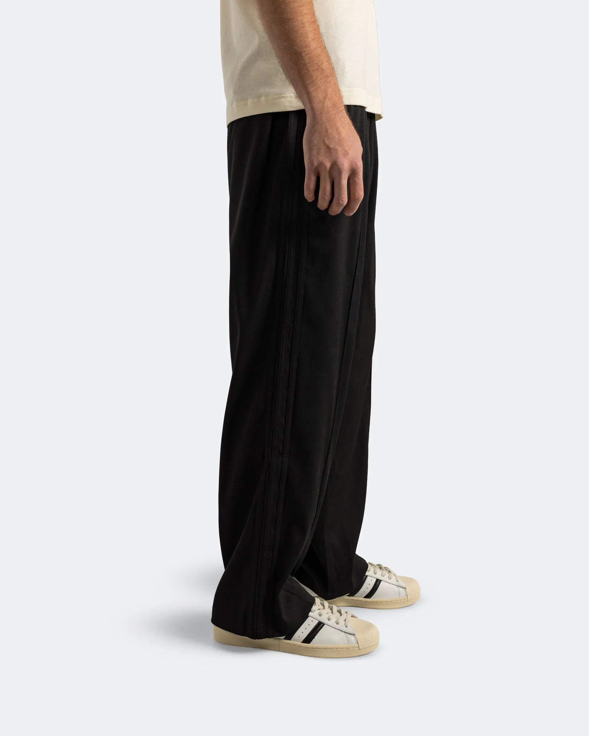 adidas Baggy Track Pant - Black/Black