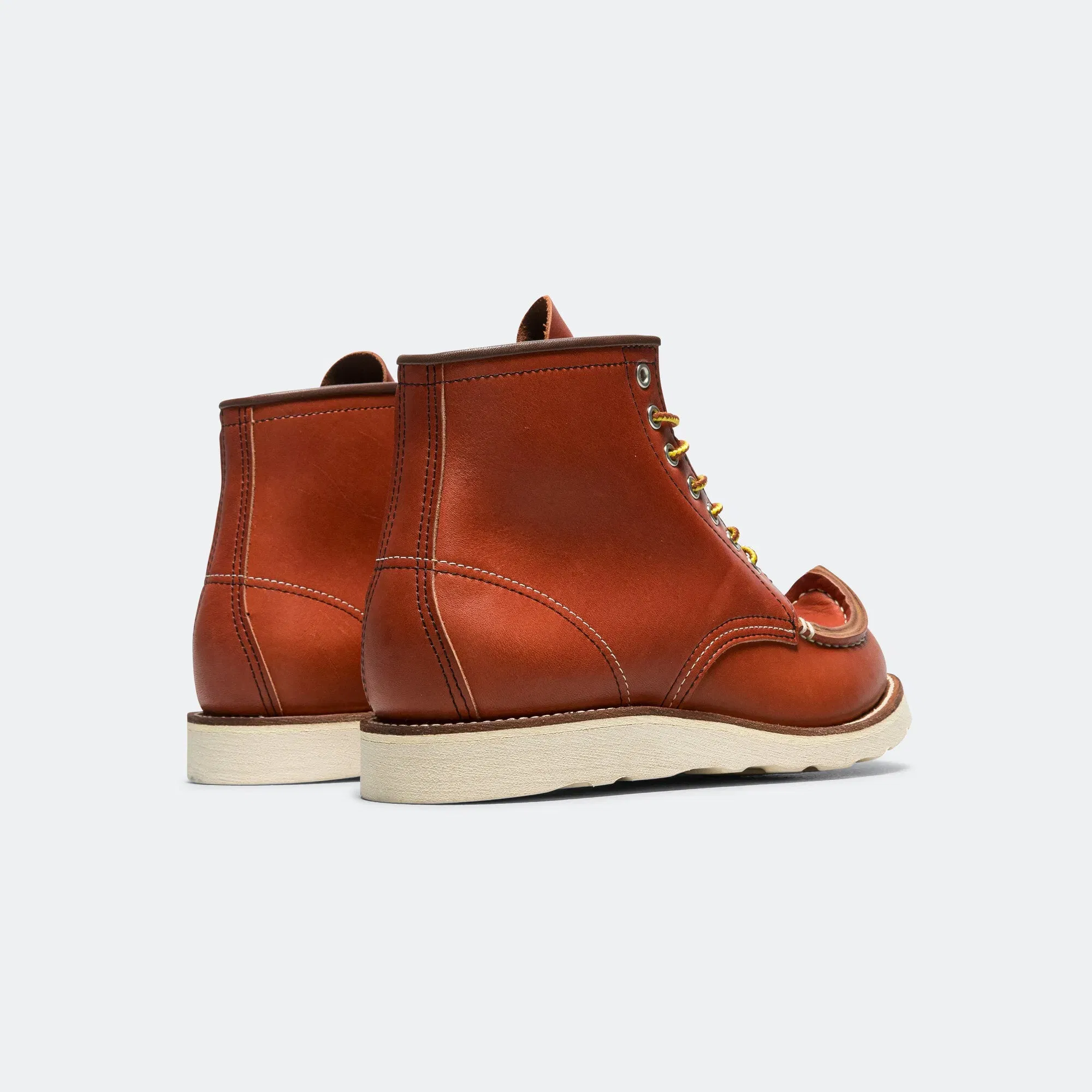 KAPITAL Leather TIBETAN Work Boots - RedBrown
