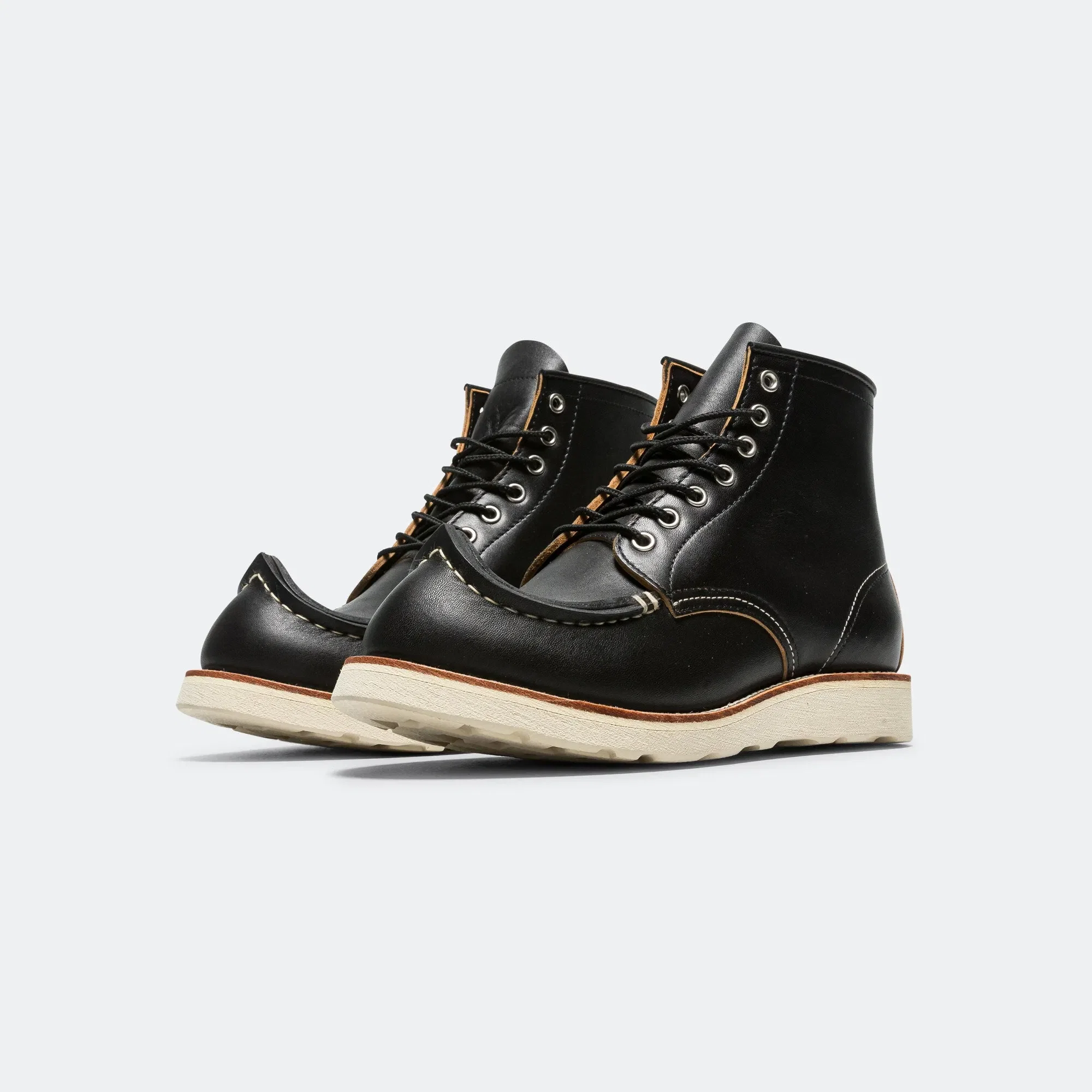 KAPITAL Leather TIBETAN Work Boots - Black